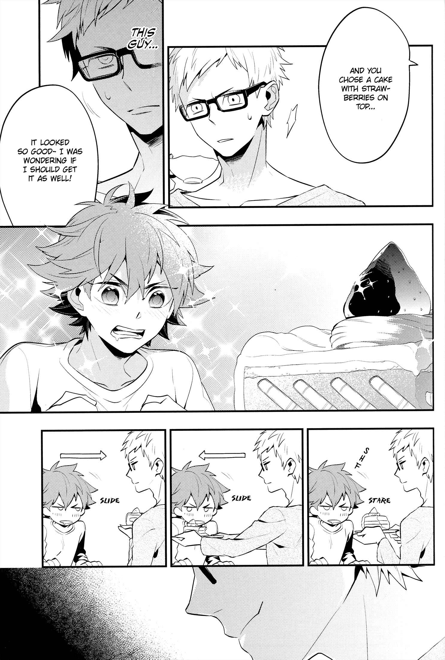 Page 21 Chapter Unknown_8856 Haikyu!! - 3:00pm tea party (Doujinshi)