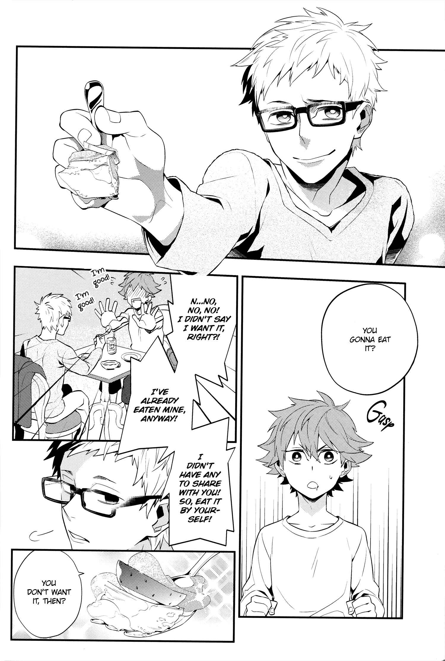 Page 22 Chapter Unknown_8856 Haikyu!! - 3:00pm tea party (Doujinshi)