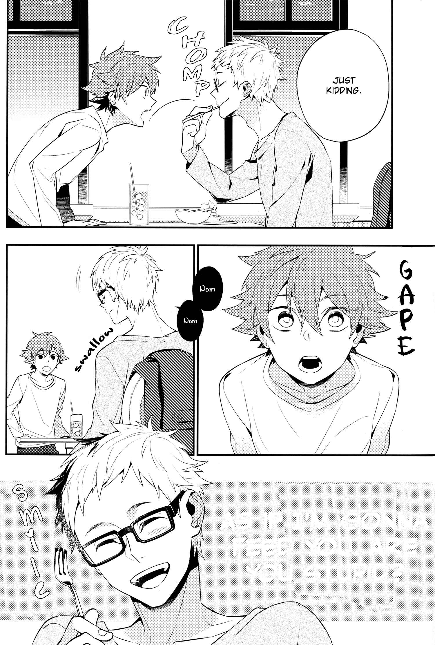 Page 24 Chapter Unknown_8856 Haikyu!! - 3:00pm tea party (Doujinshi)