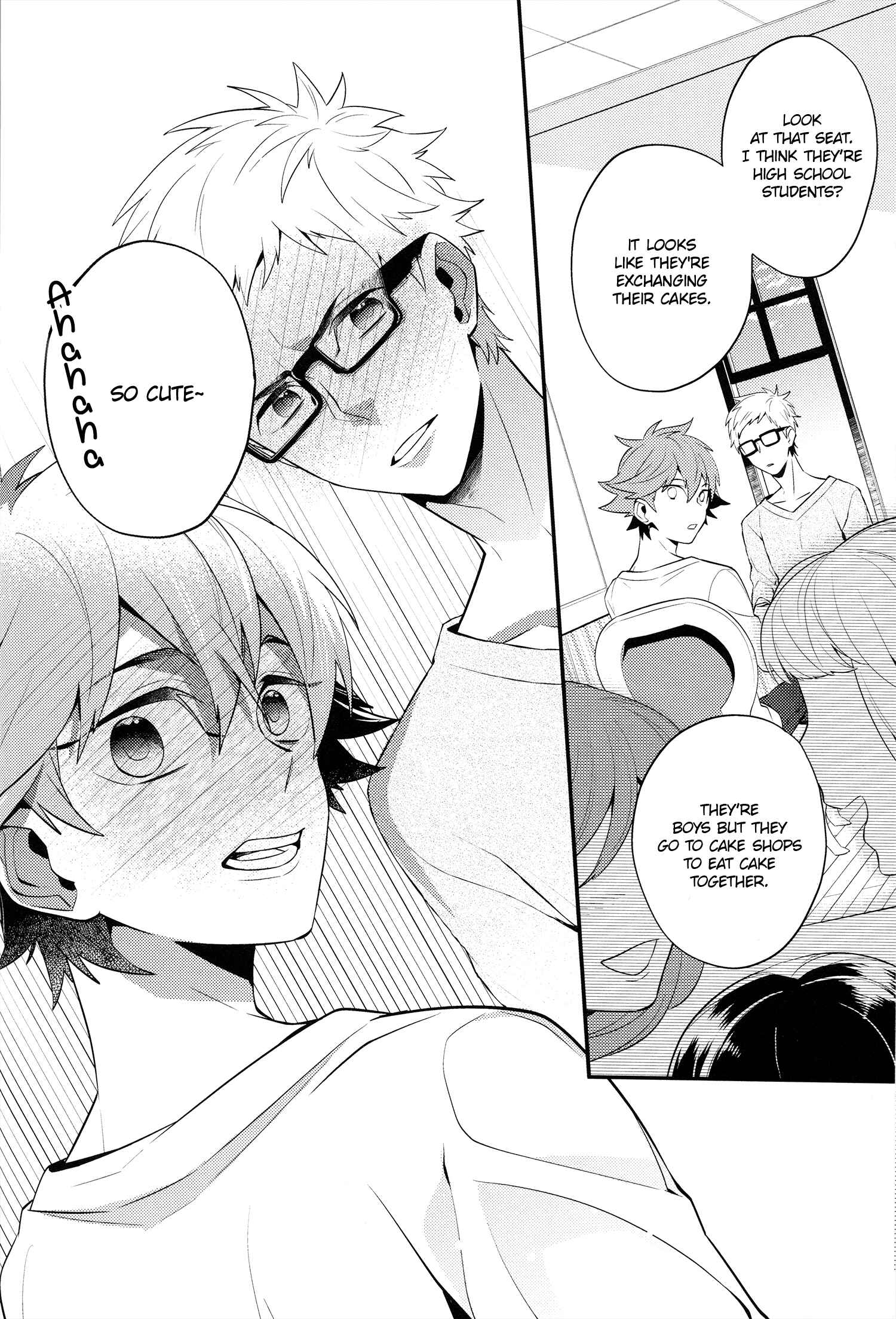 Page 26 Chapter Unknown_8856 Haikyu!! - 3:00pm tea party (Doujinshi)