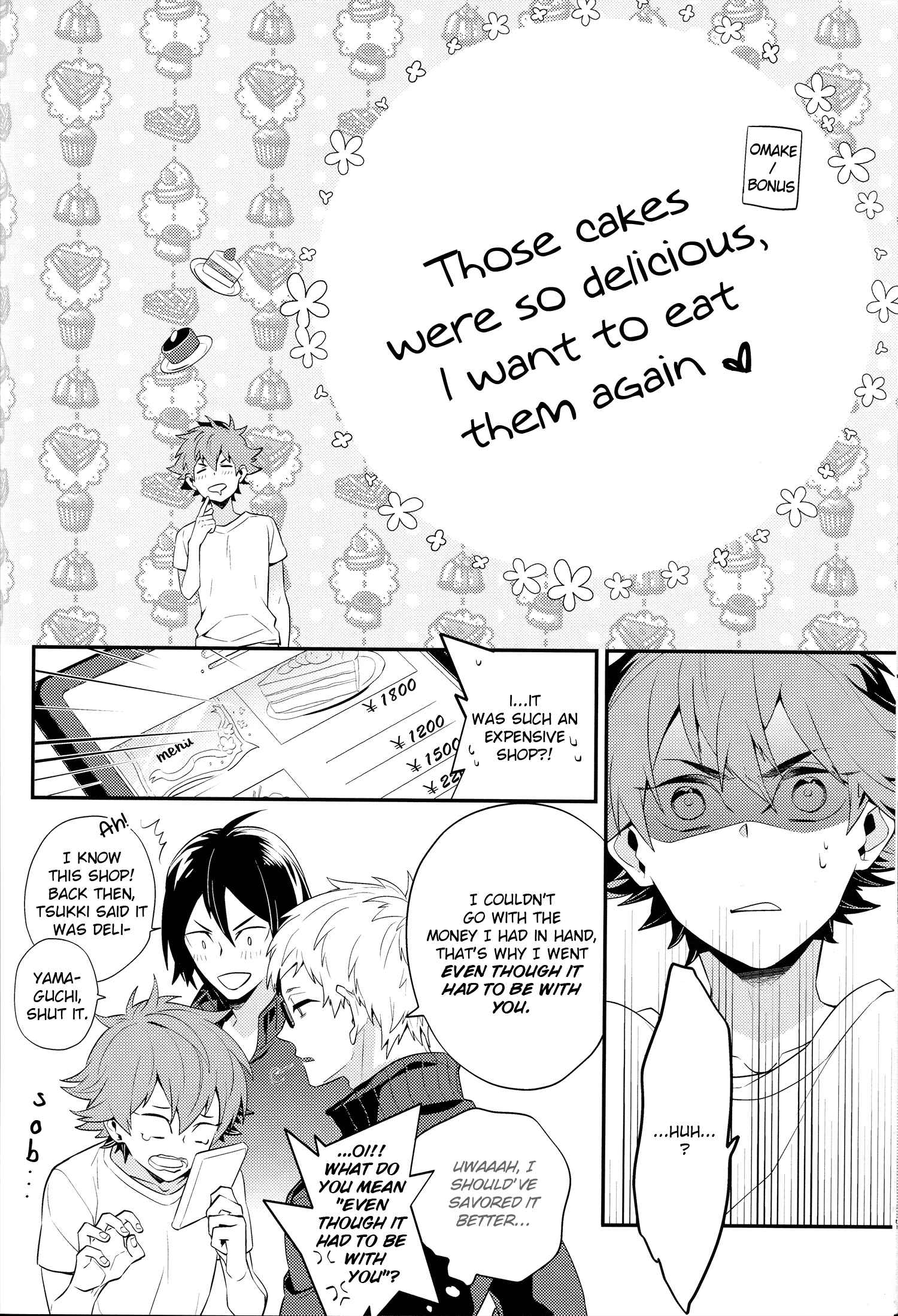 Page 36 Chapter Unknown_8856 Haikyu!! - 3:00pm tea party (Doujinshi)