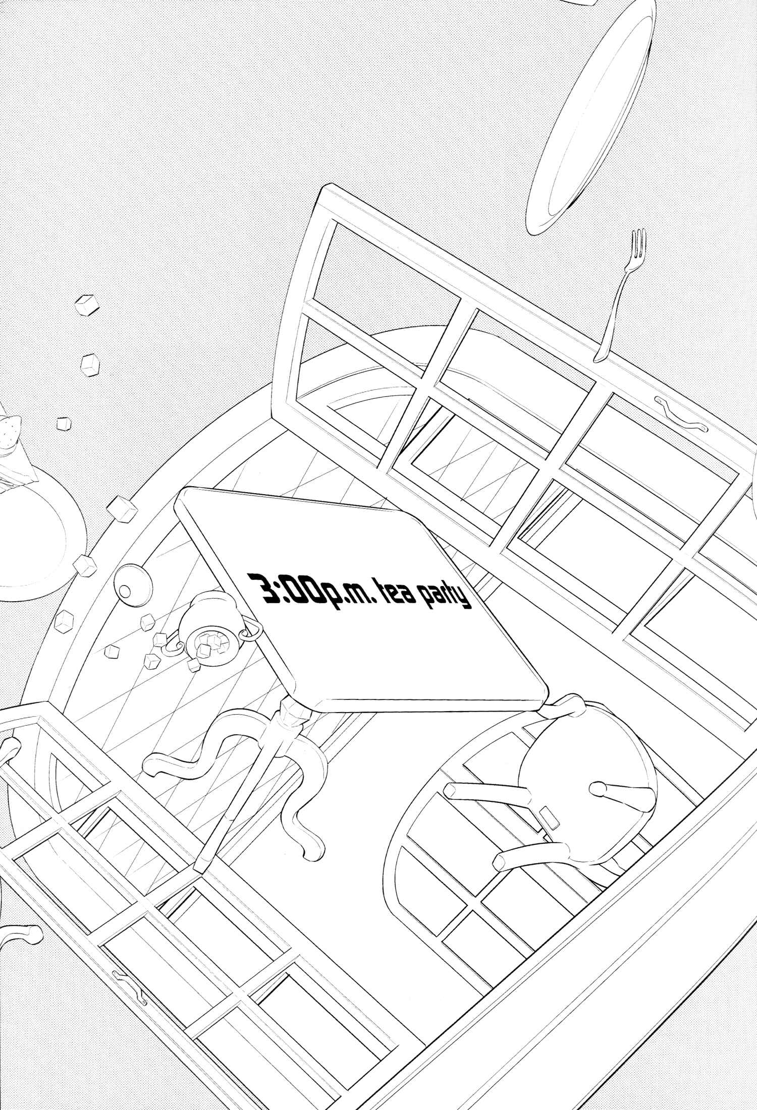 Page 4 Chapter Unknown_8856 Haikyu!! - 3:00pm tea party (Doujinshi)