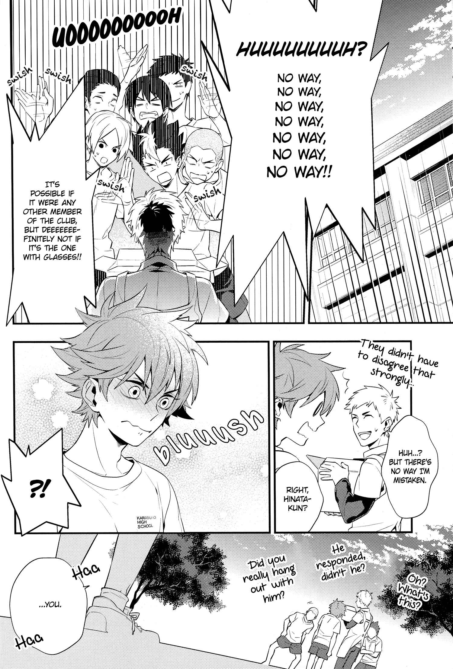 Page 8 Chapter Unknown_8856 Haikyu!! - 3:00pm tea party (Doujinshi)