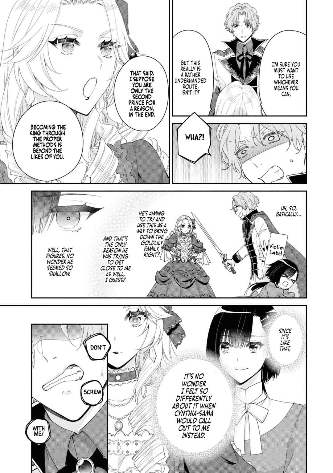 Page 27 Chapter 4 Im the Villainess, but Im Being Captured by the Heroine!? Anthology Comic