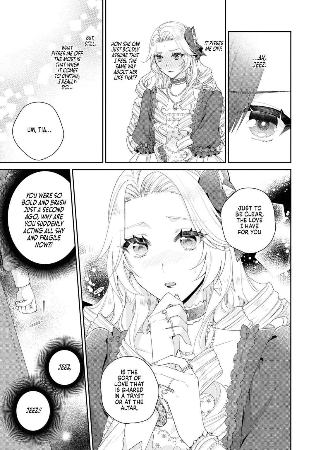 Page 35 Chapter 4 Im the Villainess, but Im Being Captured by the Heroine!? Anthology Comic