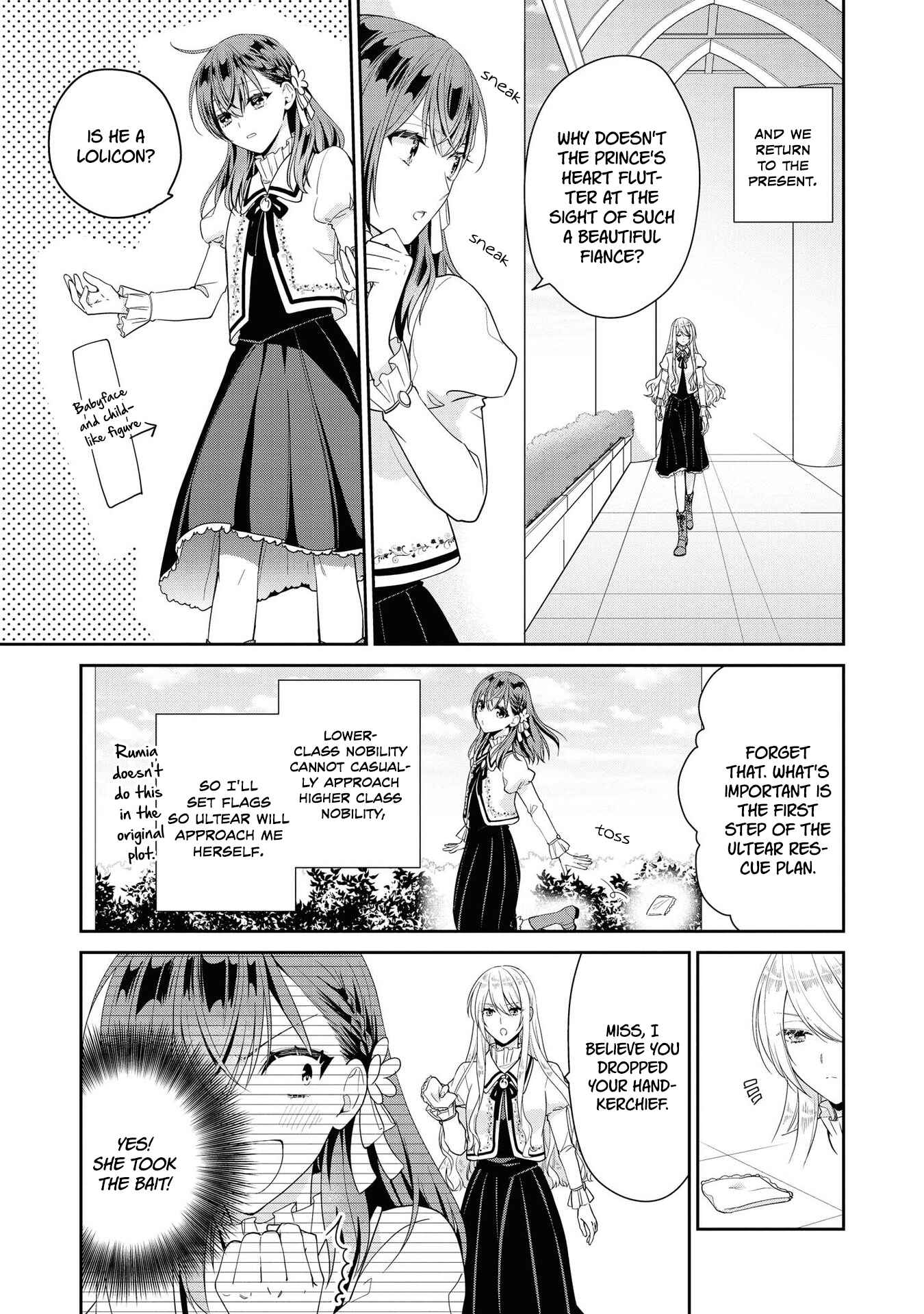 Page 9 Chapter 4 Im the Villainess, but Im Being Captured by the Heroine!? Anthology Comic