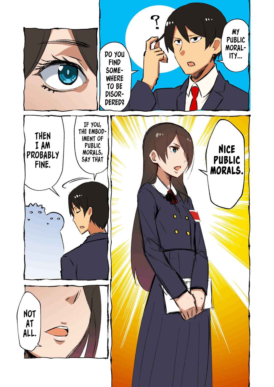 Page 3 Chapter 1 Koigokoro o Kakusetenai Onnanoko to Sore ni Kizukanai Otokonoko no Hanashi