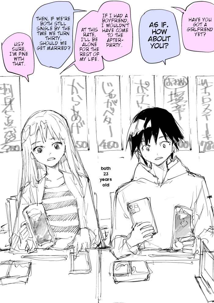 Page 1 Chapter Unknown_8108 30-Sai made otagai dokushindattara watashitachi kekkon shi yokka?