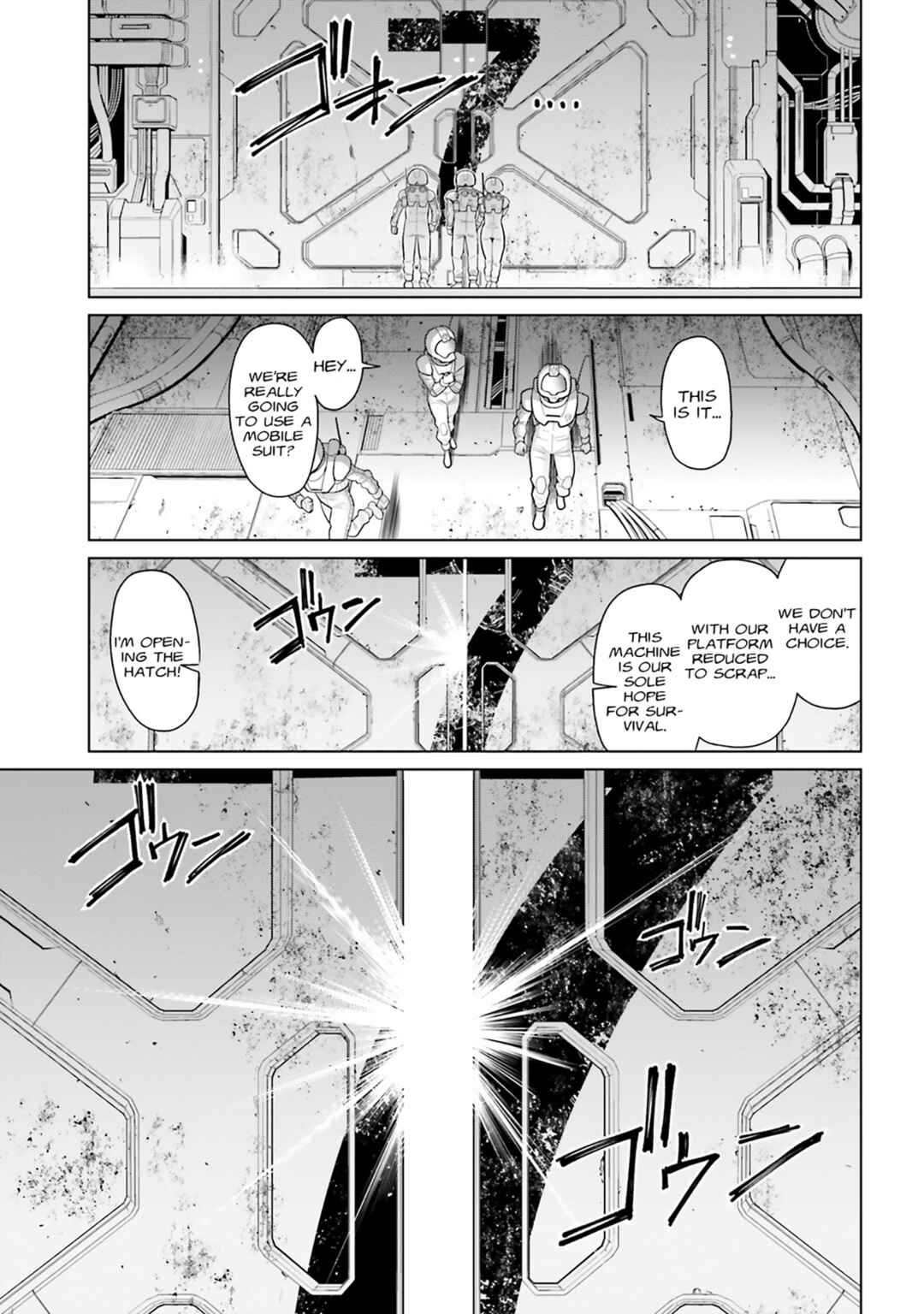 Page 38 Chapter 0 Mobile Suit Gundam F90 Cluster