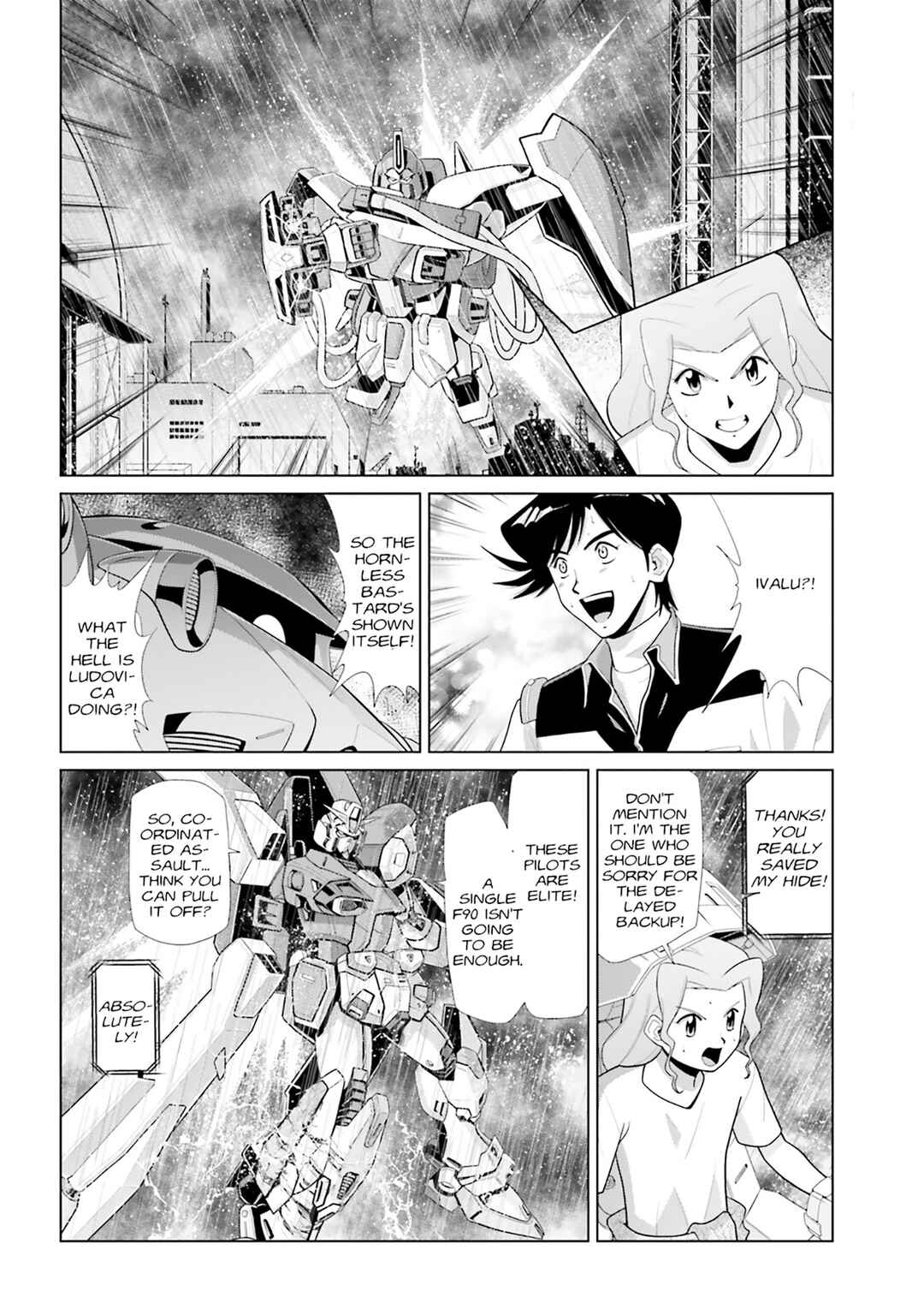 Page 38 Chapter 14 Mobile Suit Gundam F90 Cluster