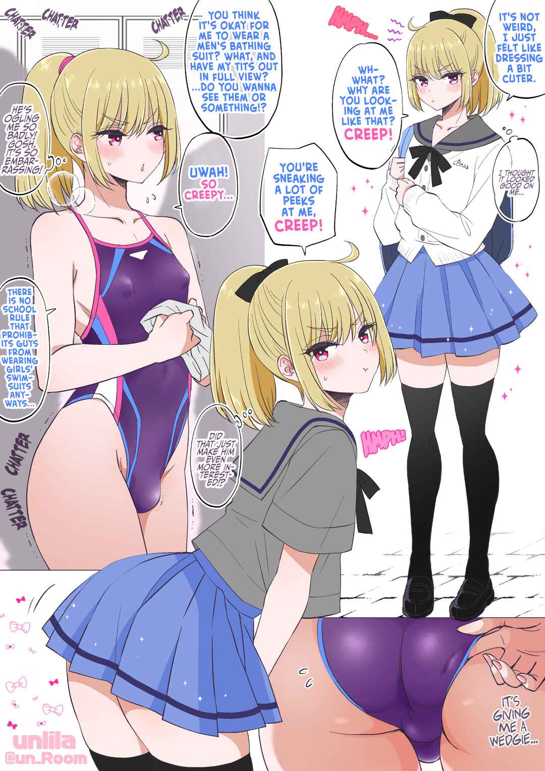 Page 1 Chapter 1 Childhood Friend Who Always Calls You a Creep