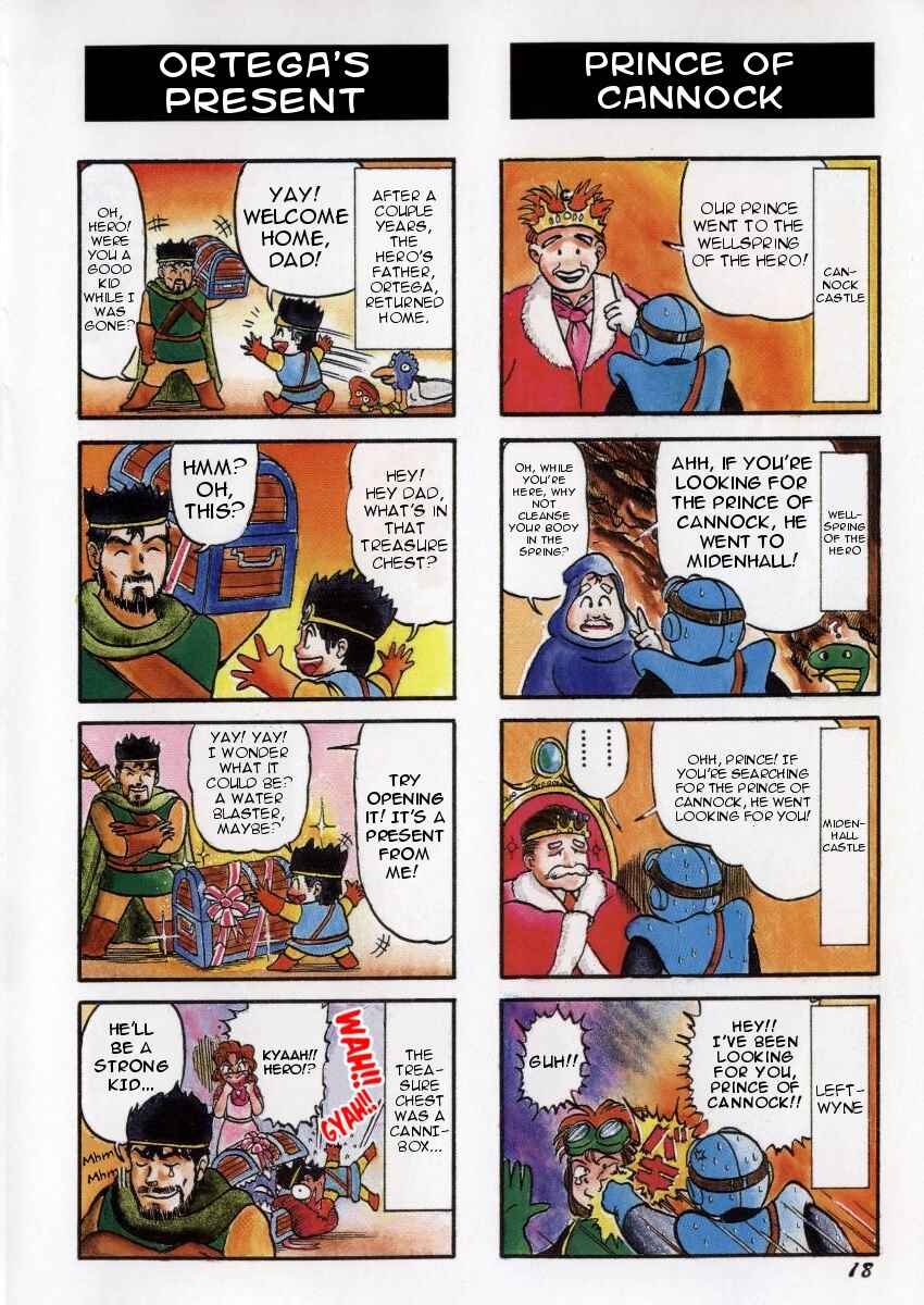 Page 16 Chapter 0 Dragon Quest 4Koma Manga Theater