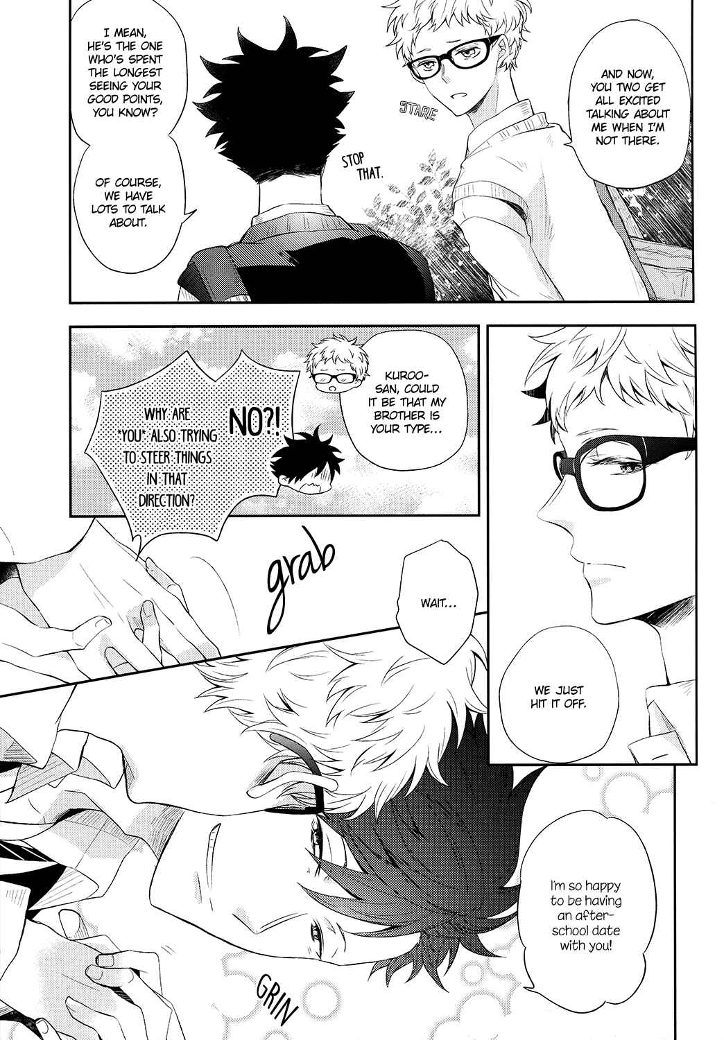 Page 10 Chapter Unknown_0fa4 Haikyu!! - Kuroo-san wa Boku ga Mamoru! (Doujinshi)