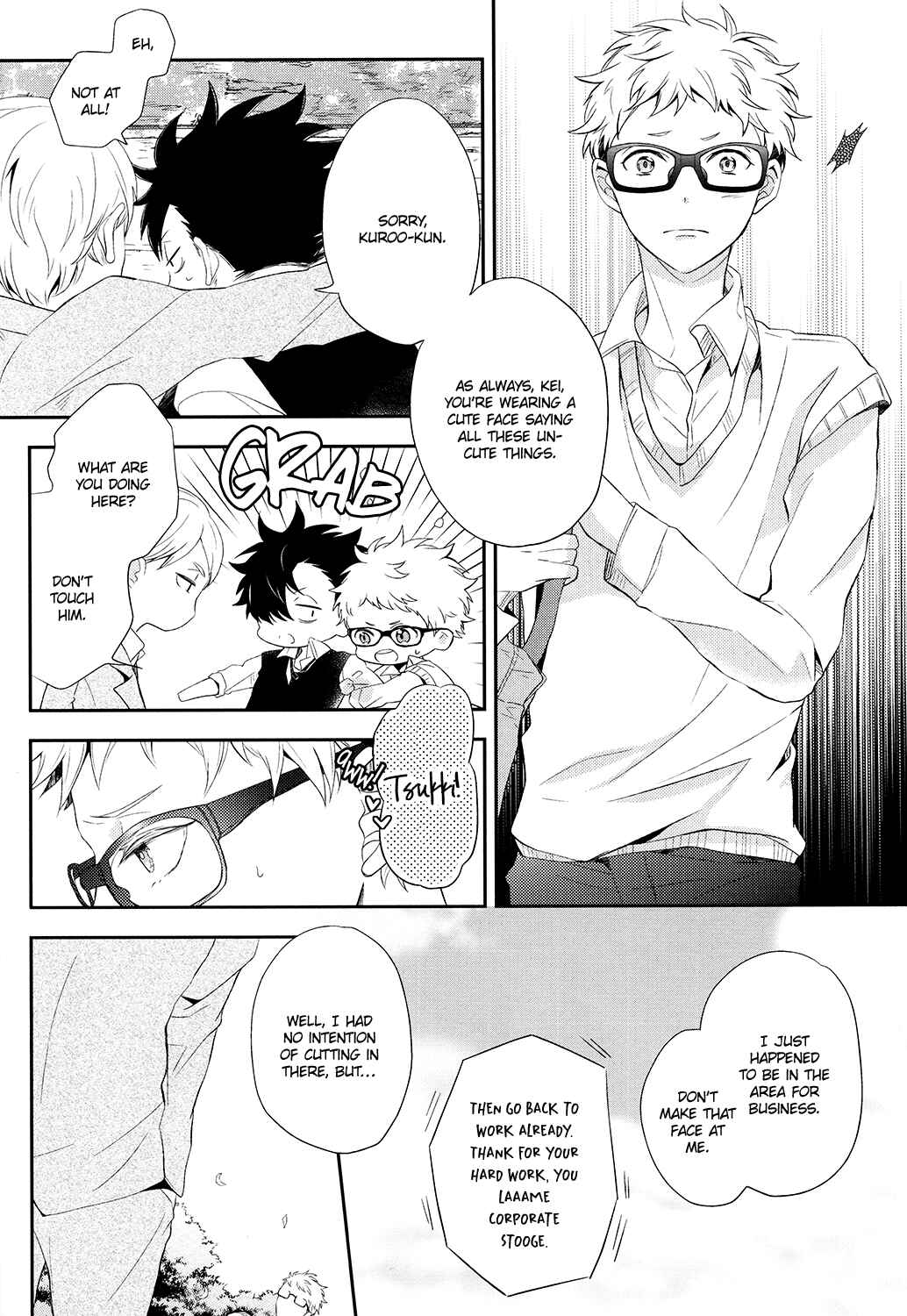 Page 13 Chapter Unknown_0fa4 Haikyu!! - Kuroo-san wa Boku ga Mamoru! (Doujinshi)