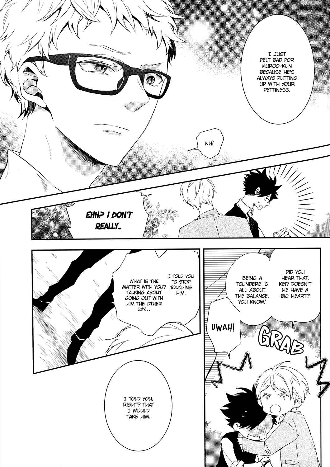 Page 14 Chapter Unknown_0fa4 Haikyu!! - Kuroo-san wa Boku ga Mamoru! (Doujinshi)