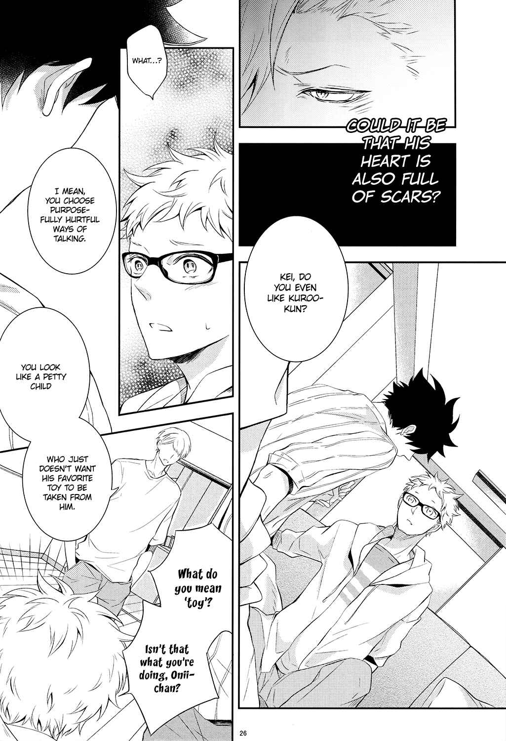 Page 27 Chapter Unknown_0fa4 Haikyu!! - Kuroo-san wa Boku ga Mamoru! (Doujinshi)