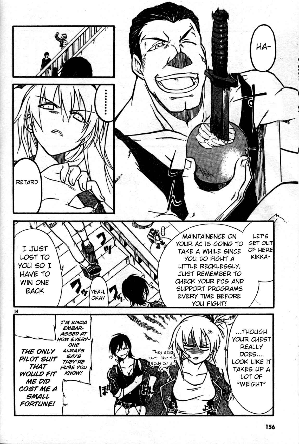 Page 16 Chapter 1 Armored Core - Tower City Blade