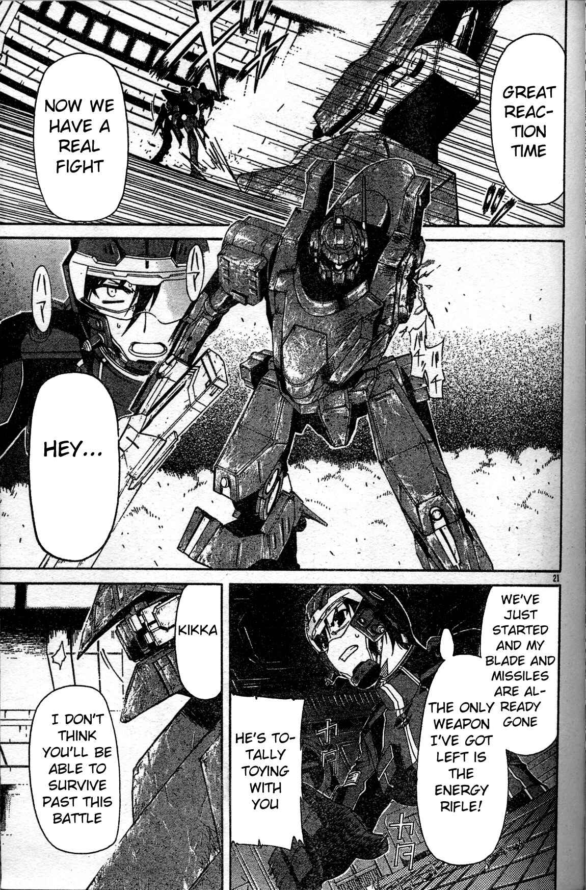 Page 21 Chapter 3 Armored Core - Tower City Blade