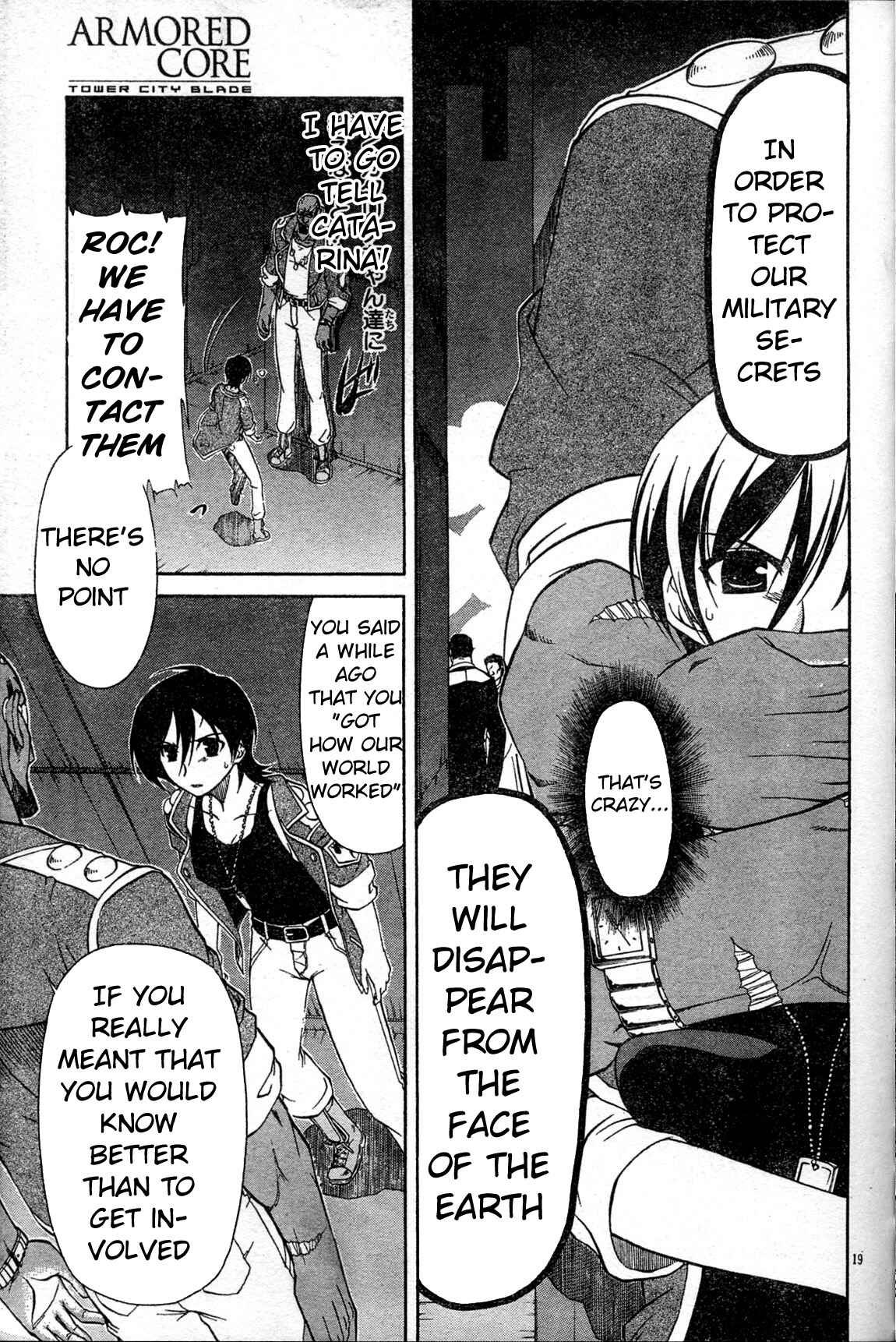 Page 19 Chapter 4 Armored Core - Tower City Blade