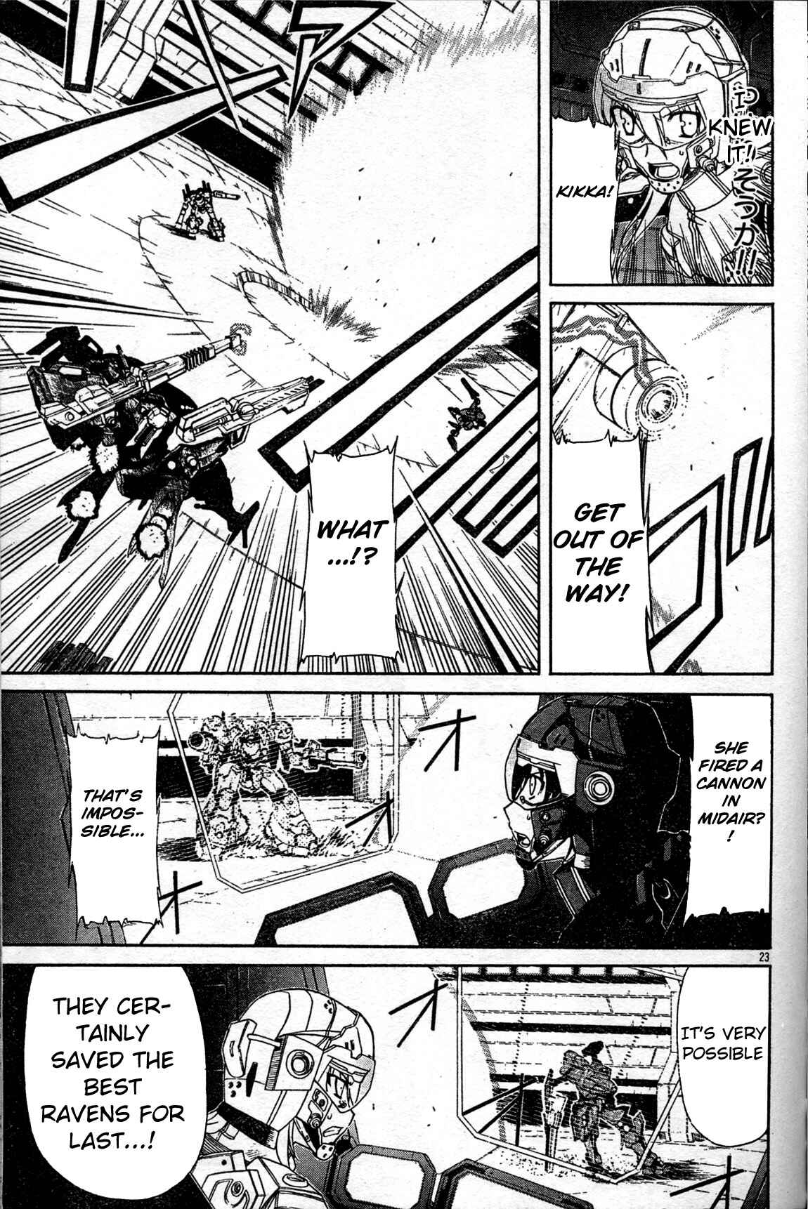 Page 23 Chapter 4 Armored Core - Tower City Blade