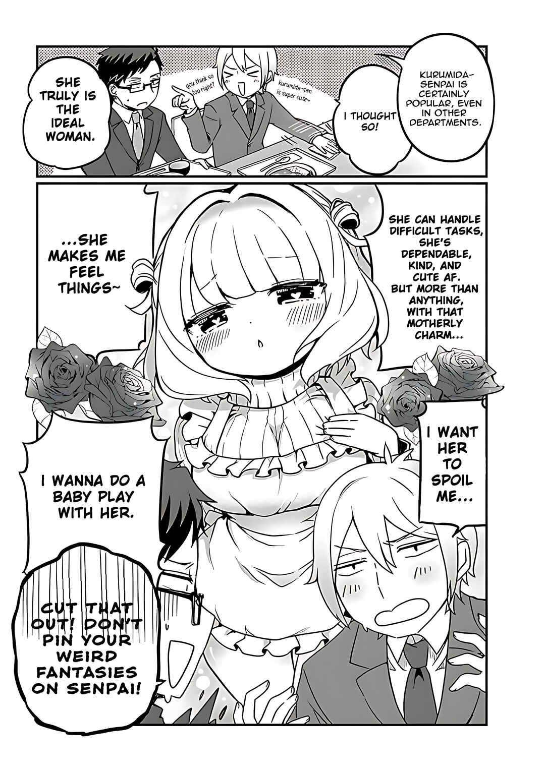 Page 2 Chapter 3 Kurumida-senpai no Guttara Kawaii Himitsu