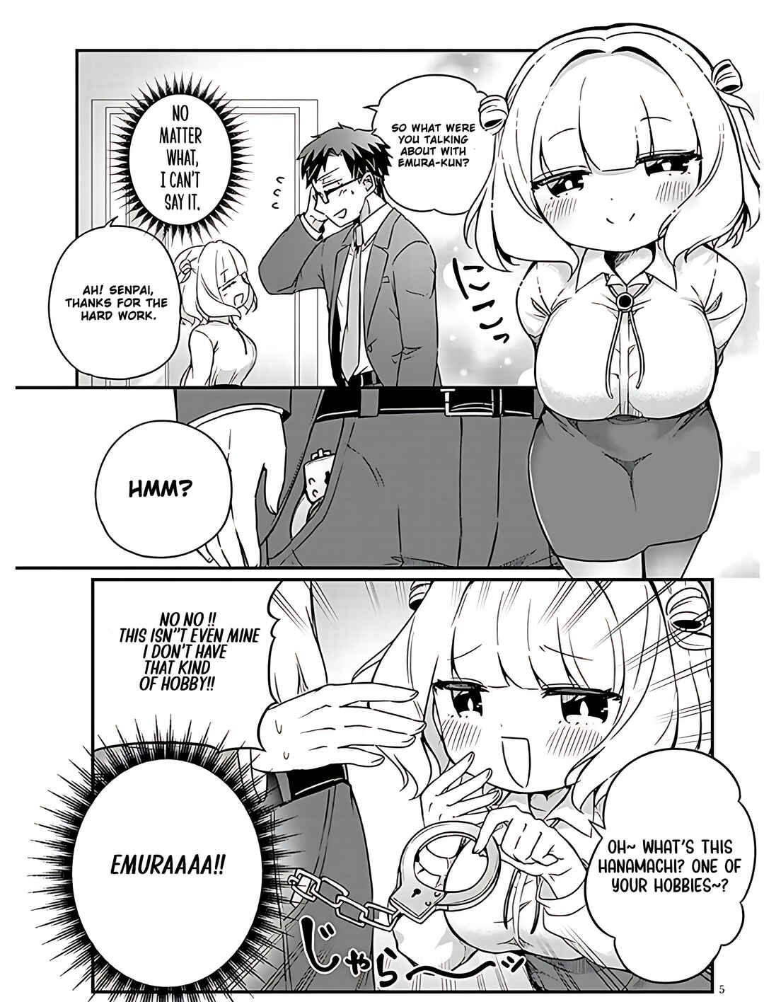 Page 5 Chapter 3 Kurumida-senpai no Guttara Kawaii Himitsu