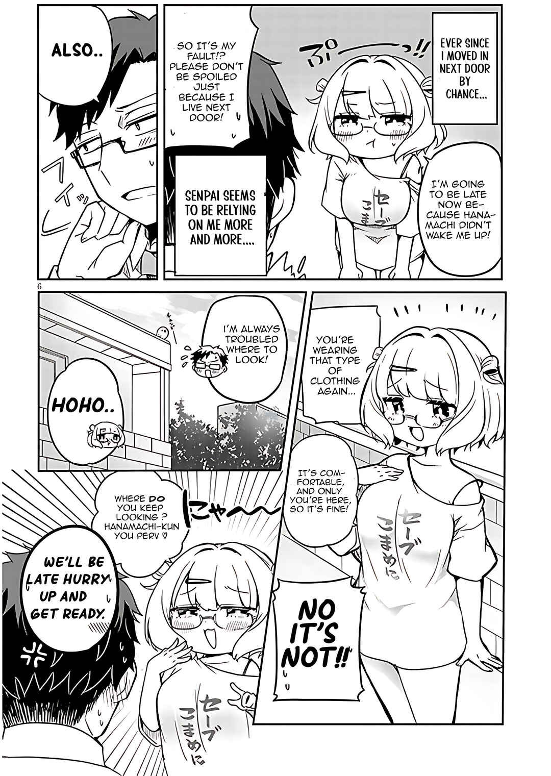 Page 6 Chapter 1 Kurumida-senpai no Guttara Kawaii Himitsu