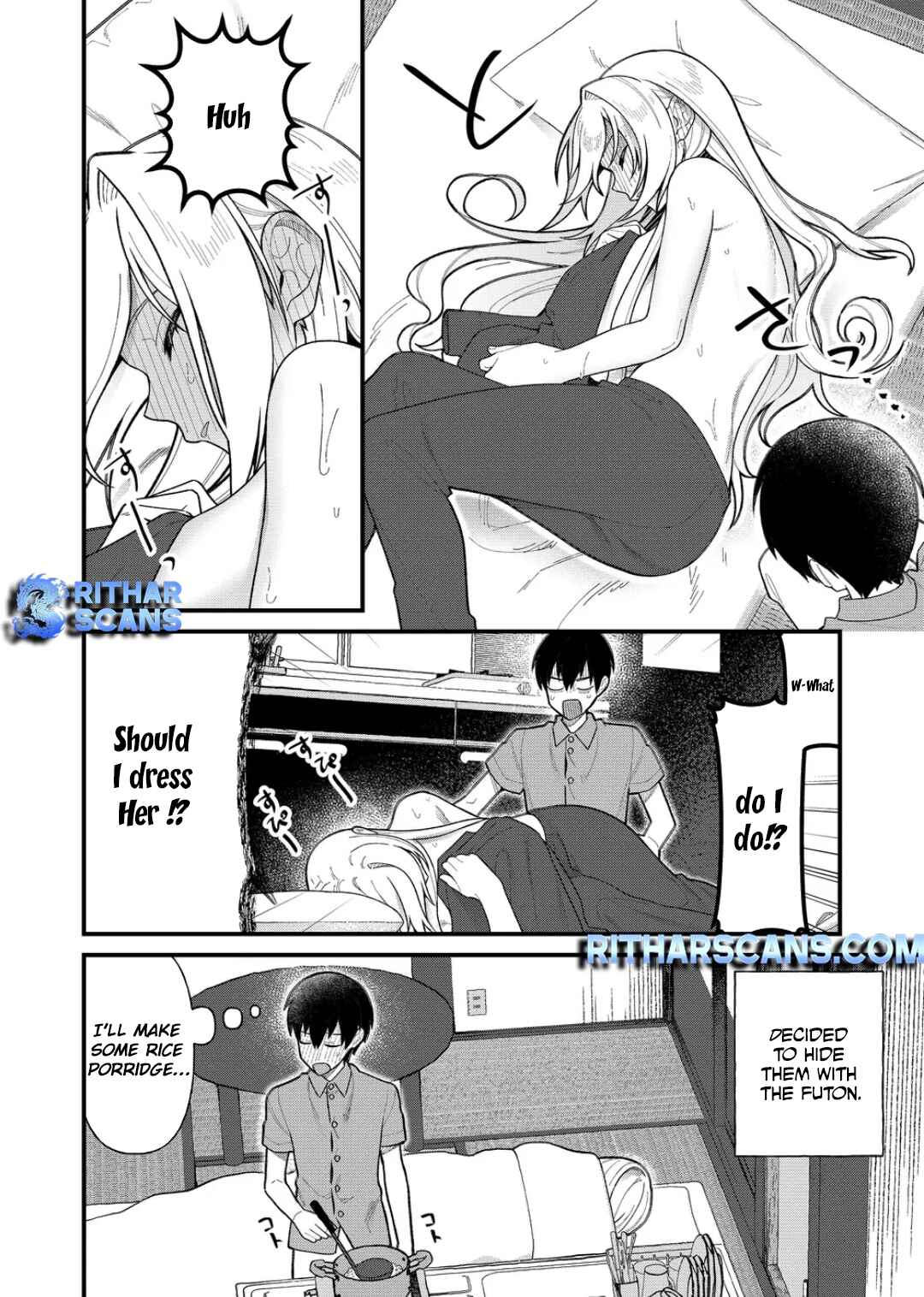 Page 13 Chapter 15 Uchi ni Kaeru to Itsumo Kukkoro ga Iru
