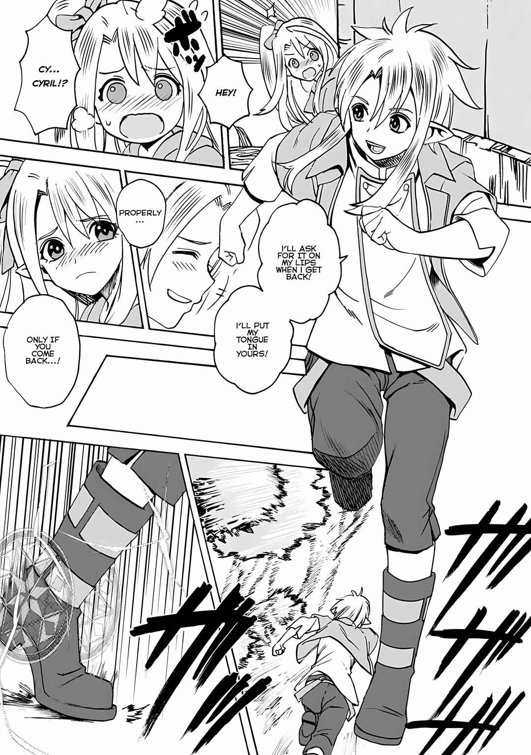 Page 4 Chapter 3.1 Elf Tensei Kara no Cheat Kenkokuki