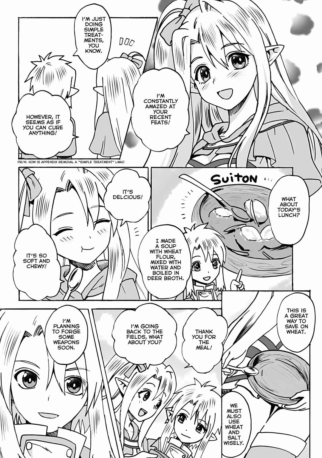 Page 9 Chapter 4.2 Elf Tensei Kara no Cheat Kenkokuki