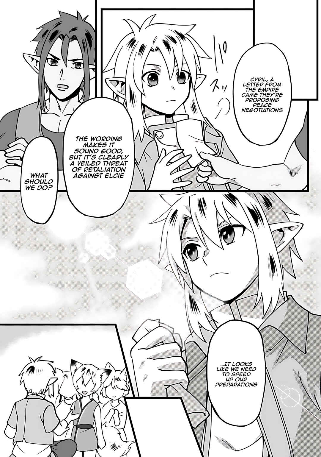 Page 15 Chapter 10 Elf Tensei Kara no Cheat Kenkokuki