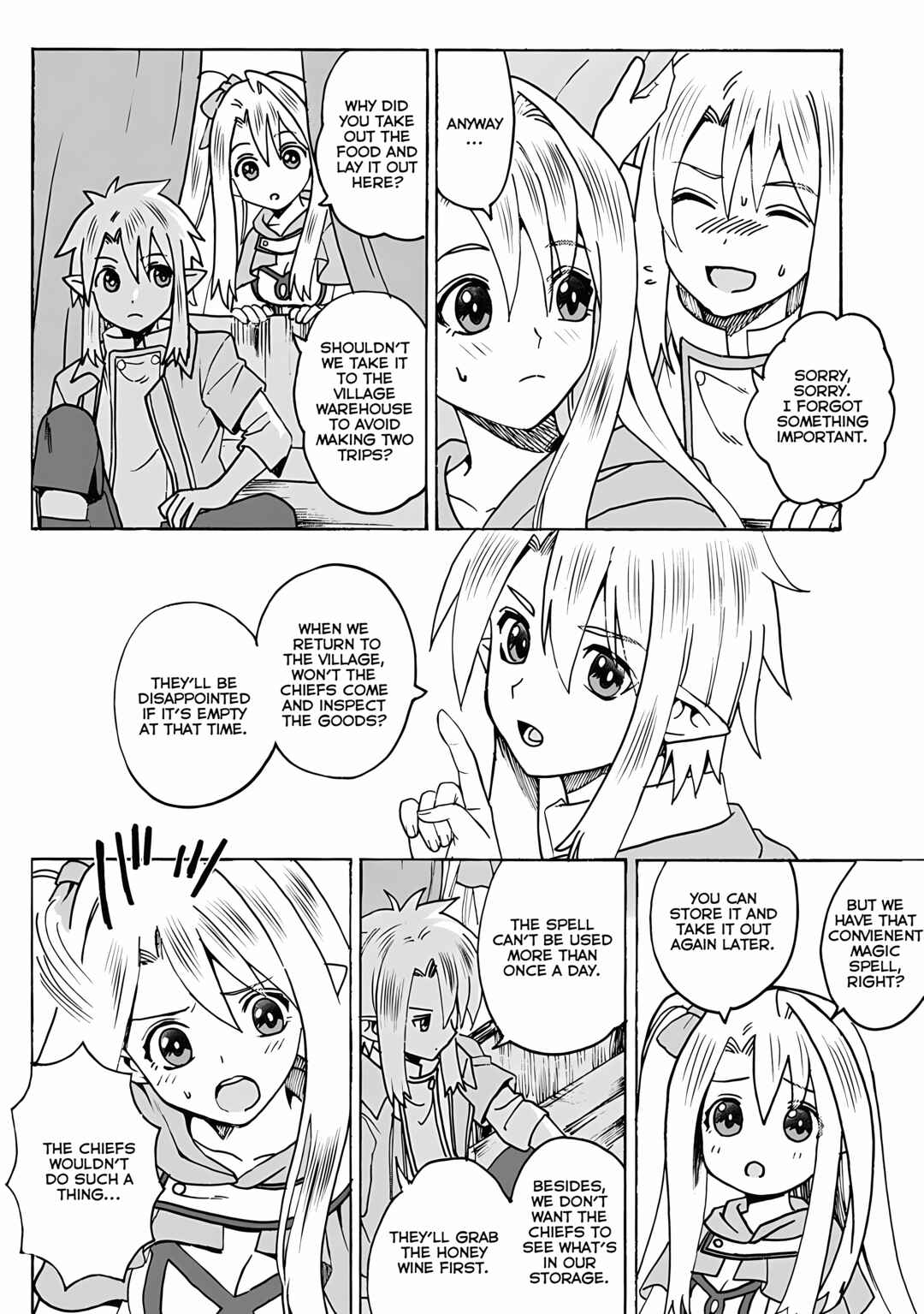Page 4 Chapter 4.1 Elf Tensei Kara no Cheat Kenkokuki