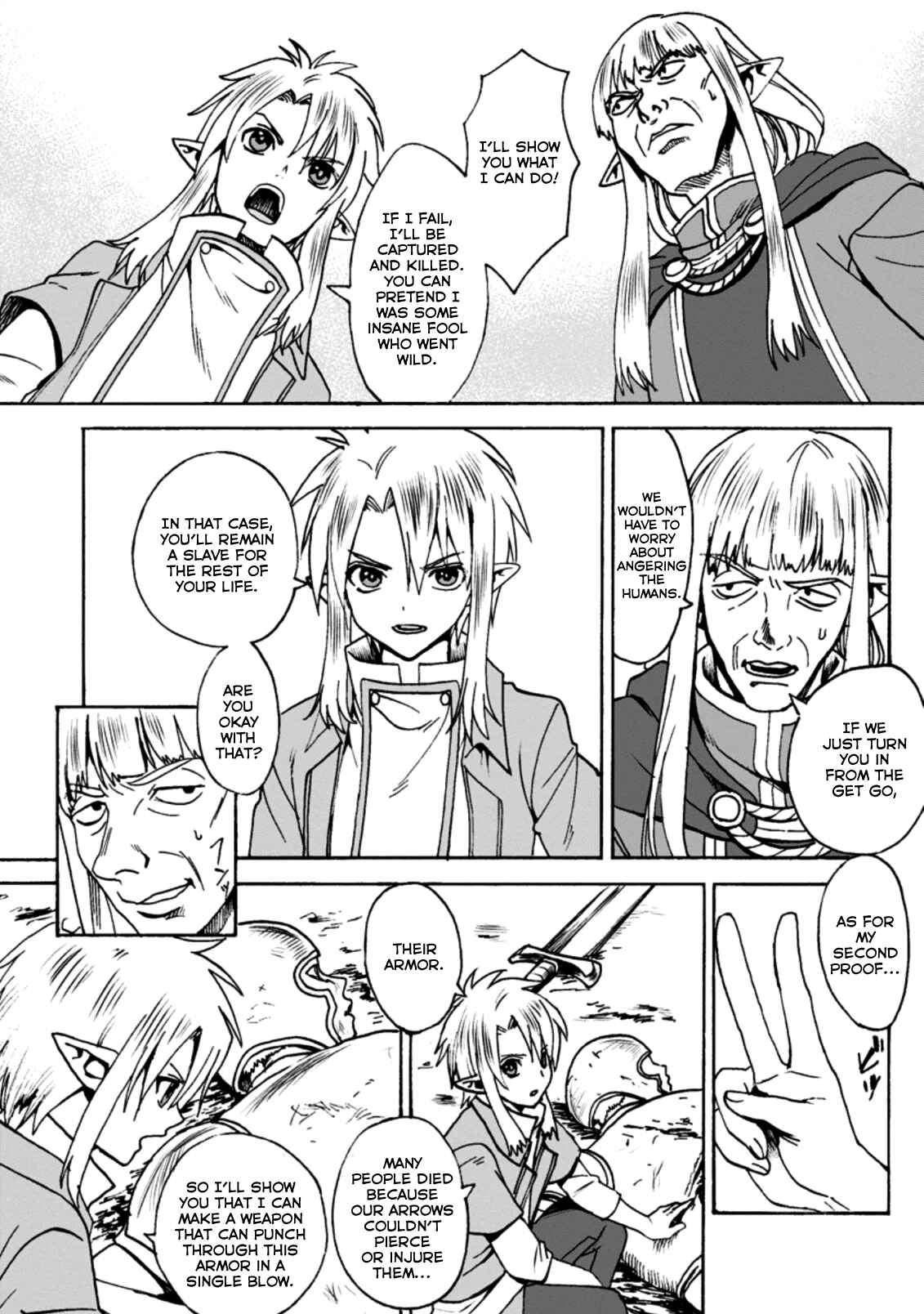 Page 8 Chapter 2.1 Elf Tensei Kara no Cheat Kenkokuki