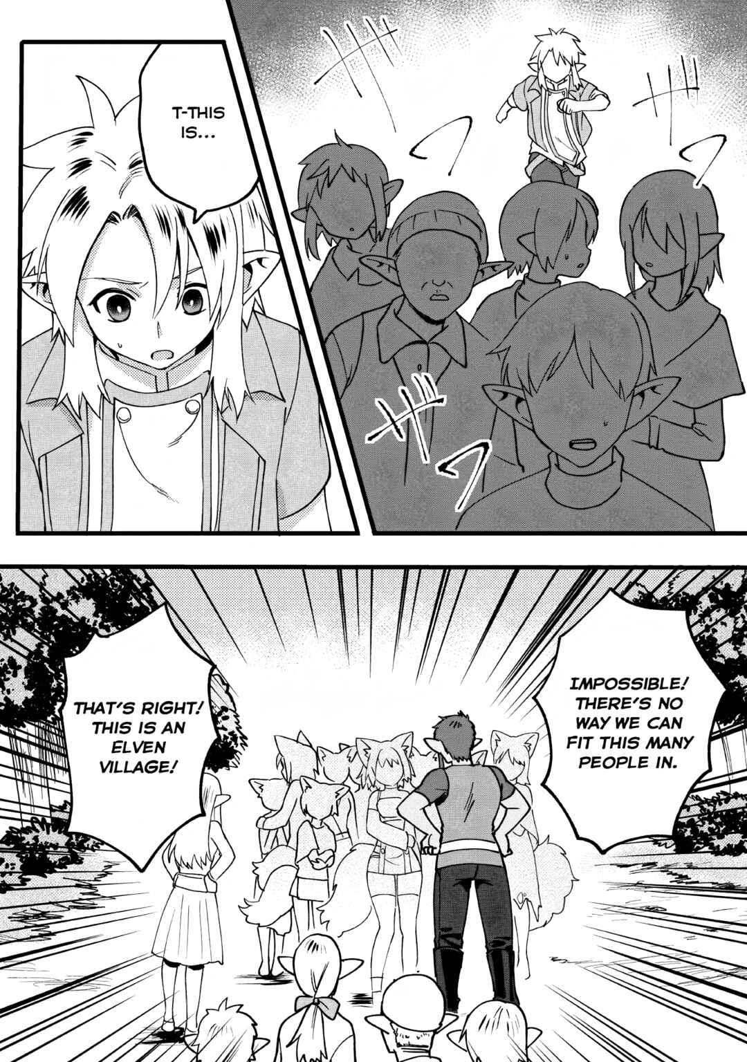 Page 8 Chapter 9.1 Elf Tensei Kara no Cheat Kenkokuki