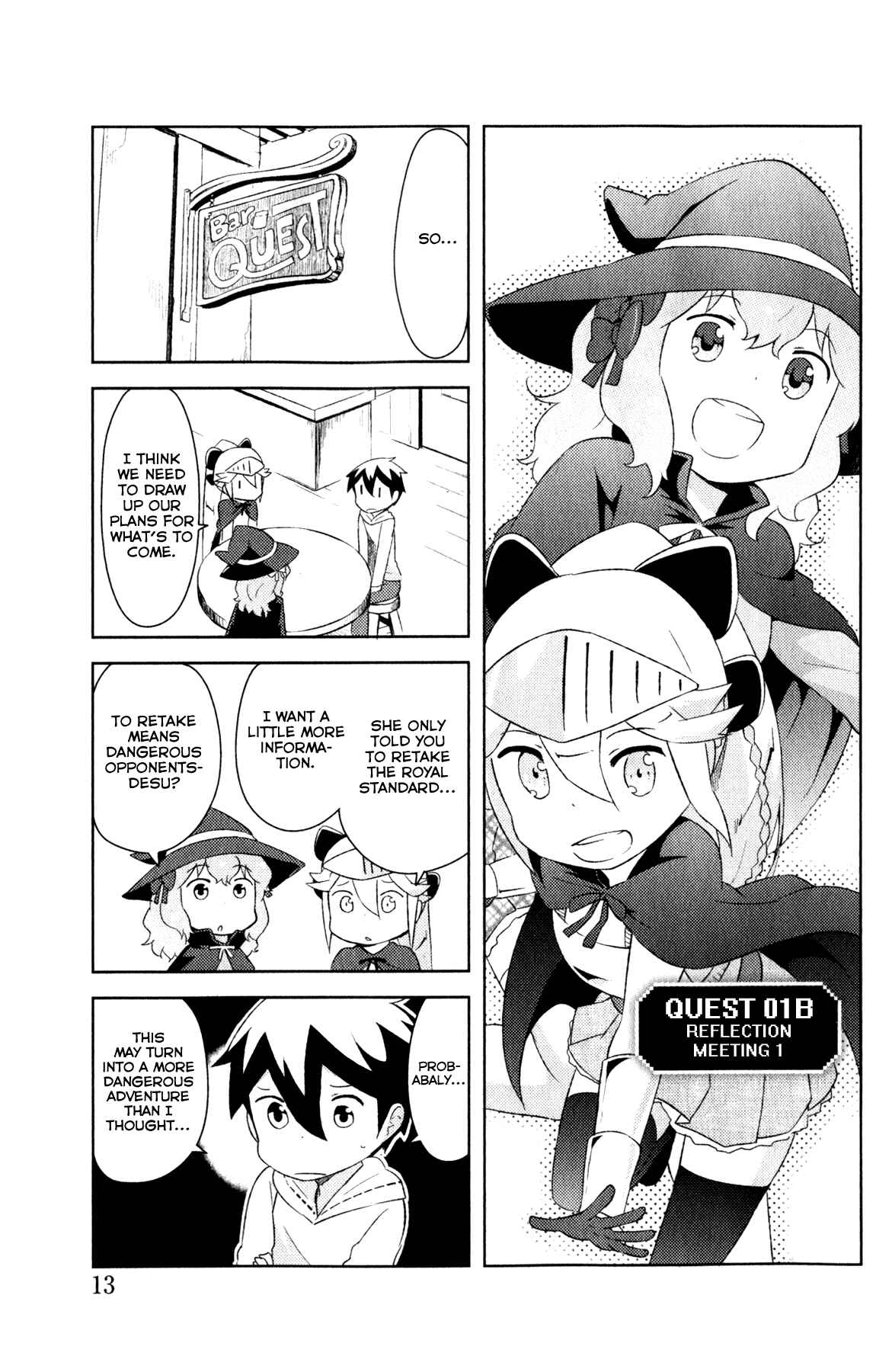 Page 1 Chapter 1.2 If she raises the flag, O brave hero, what have you done by raising a flag!?