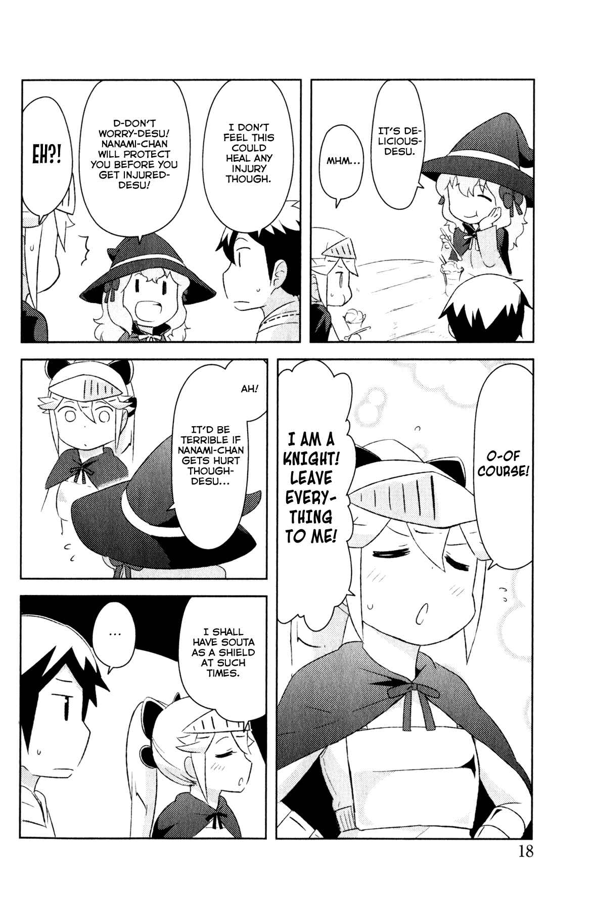 Page 6 Chapter 1.2 If she raises the flag, O brave hero, what have you done by raising a flag!?