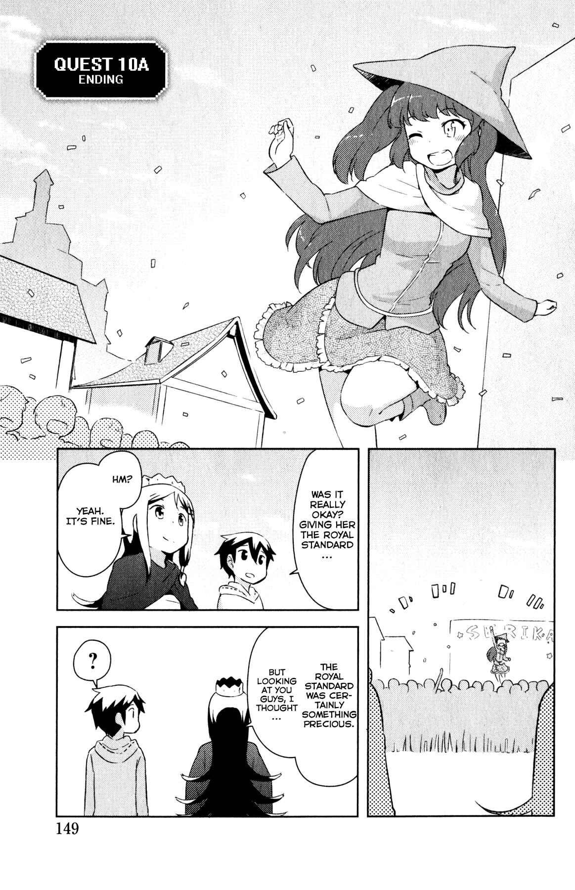 Page 1 Chapter 10 If she raises the flag, O brave hero, what have you done by raising a flag!?