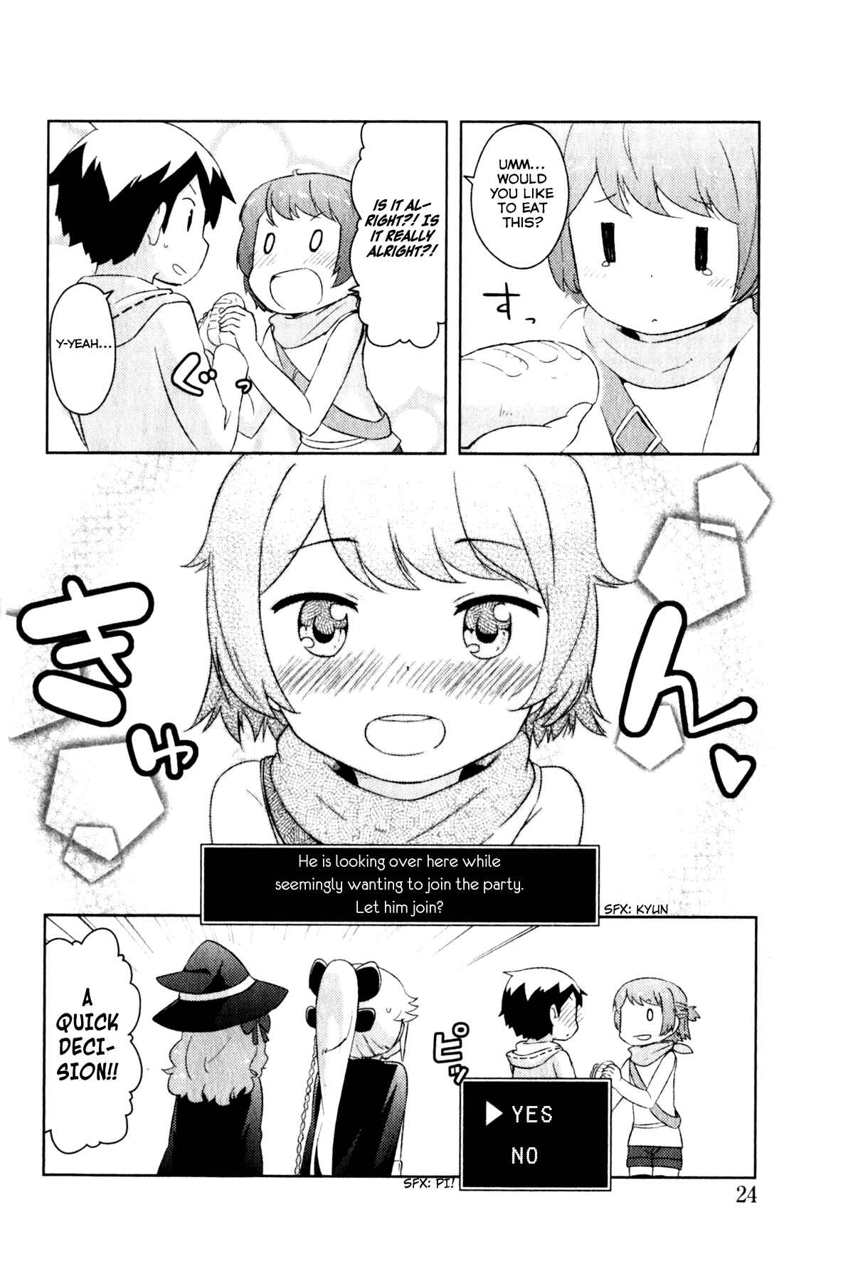 Page 4 Chapter 2 If she raises the flag, O brave hero, what have you done by raising a flag!?