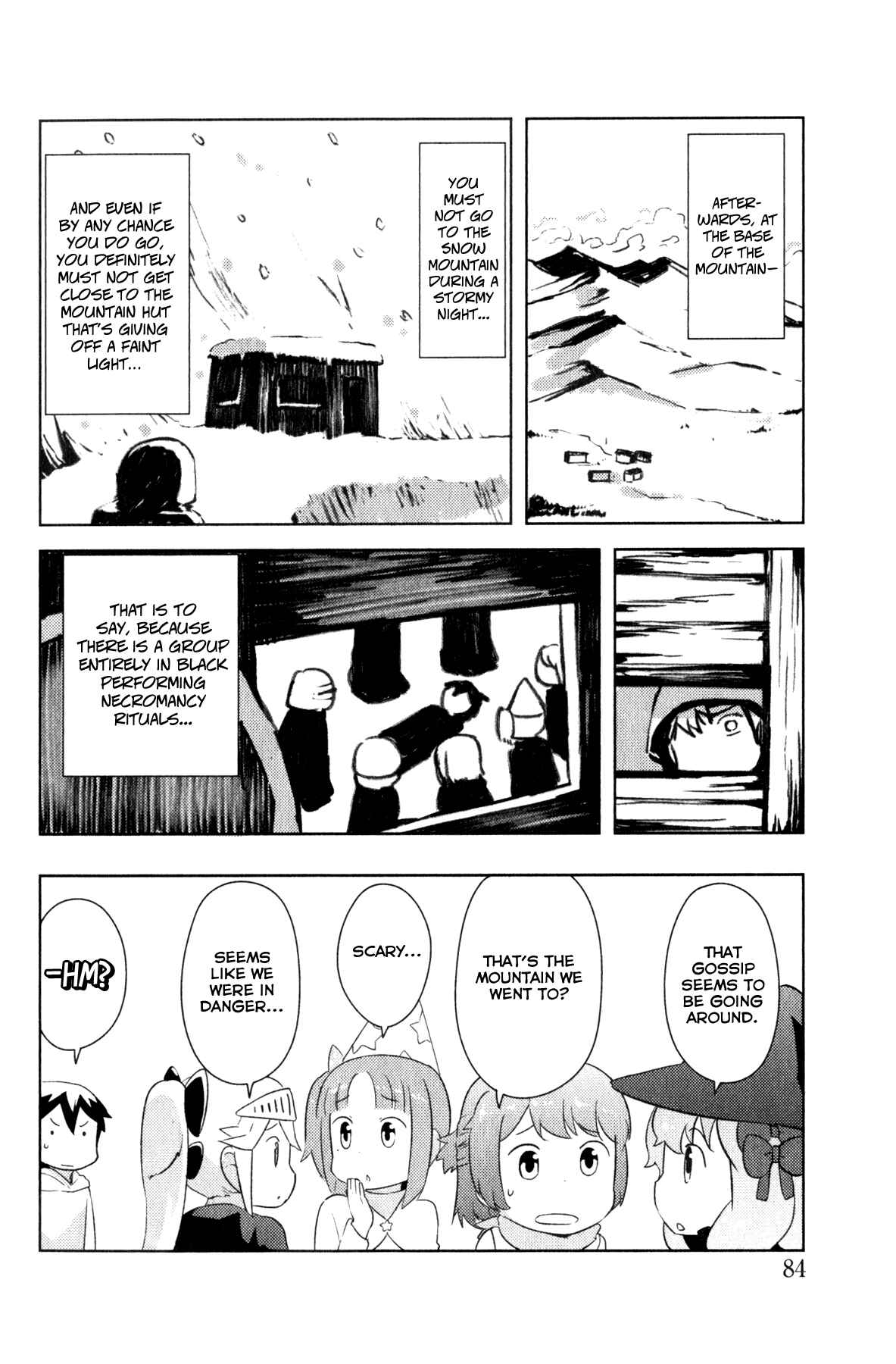 Page 8 Chapter 5.2 If she raises the flag, O brave hero, what have you done by raising a flag!?