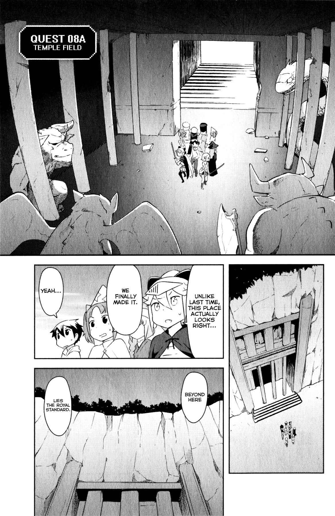 Page 1 Chapter 8 If she raises the flag, O brave hero, what have you done by raising a flag!?