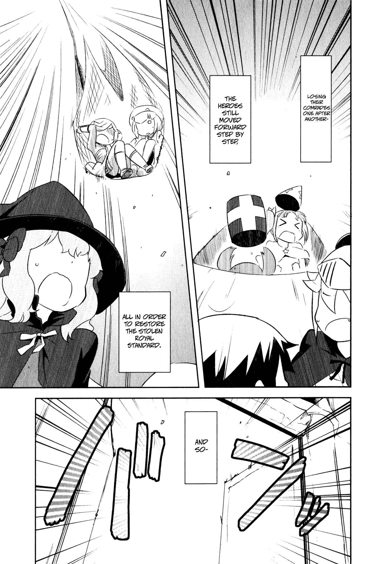 Page 5 Chapter 8 If she raises the flag, O brave hero, what have you done by raising a flag!?