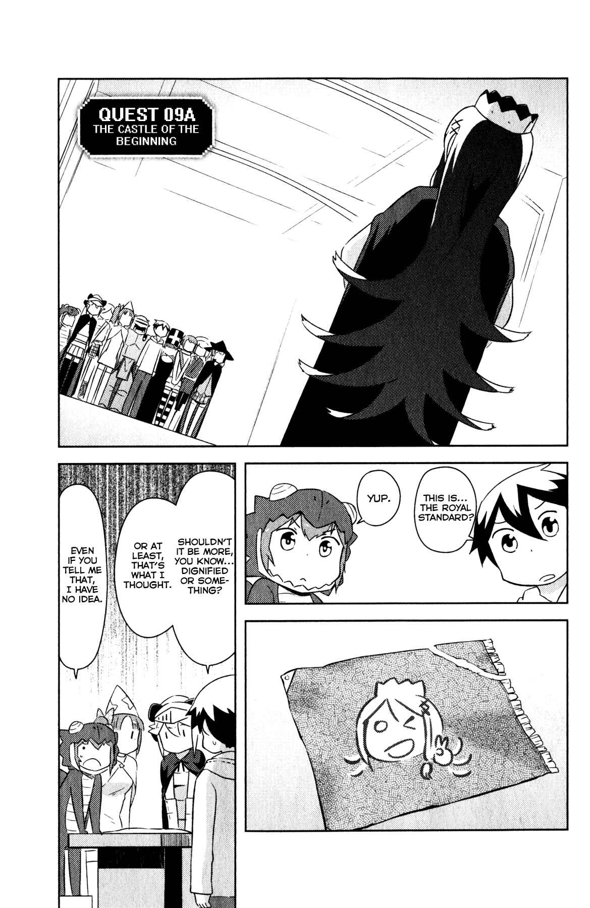 Page 1 Chapter 9 If she raises the flag, O brave hero, what have you done by raising a flag!?