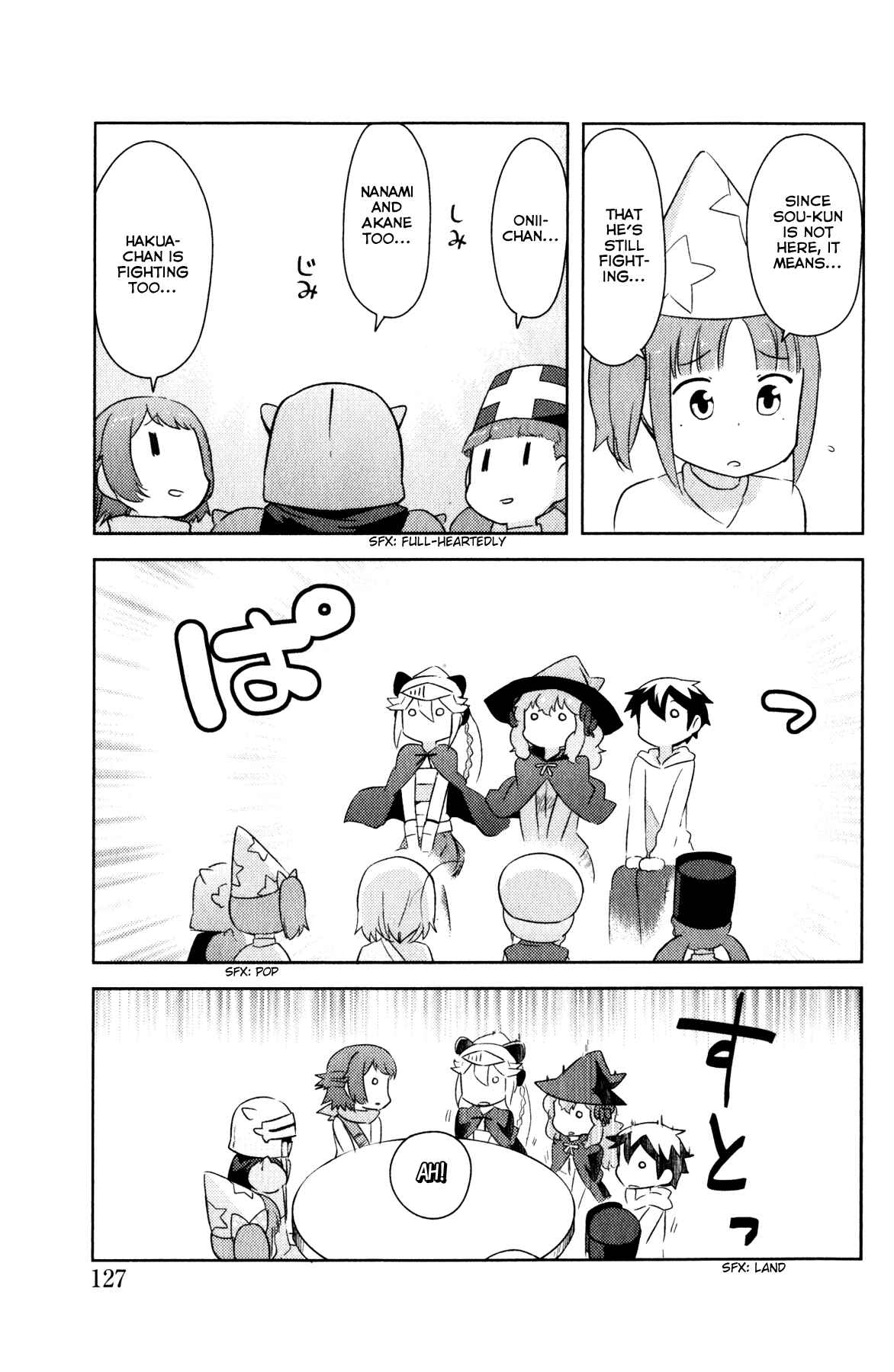 Page 3 Chapter 8.2 If she raises the flag, O brave hero, what have you done by raising a flag!?