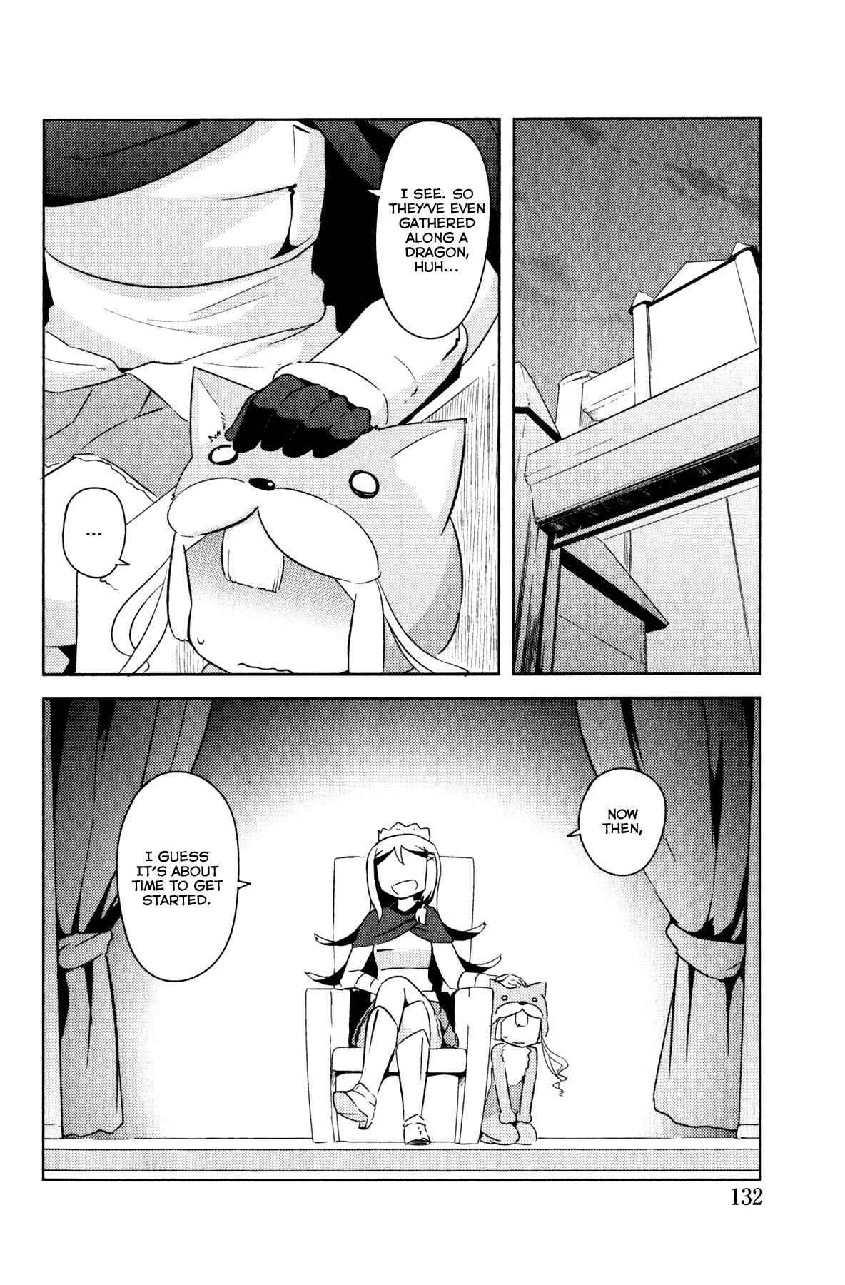 Page 8 Chapter 8.2 If she raises the flag, O brave hero, what have you done by raising a flag!?