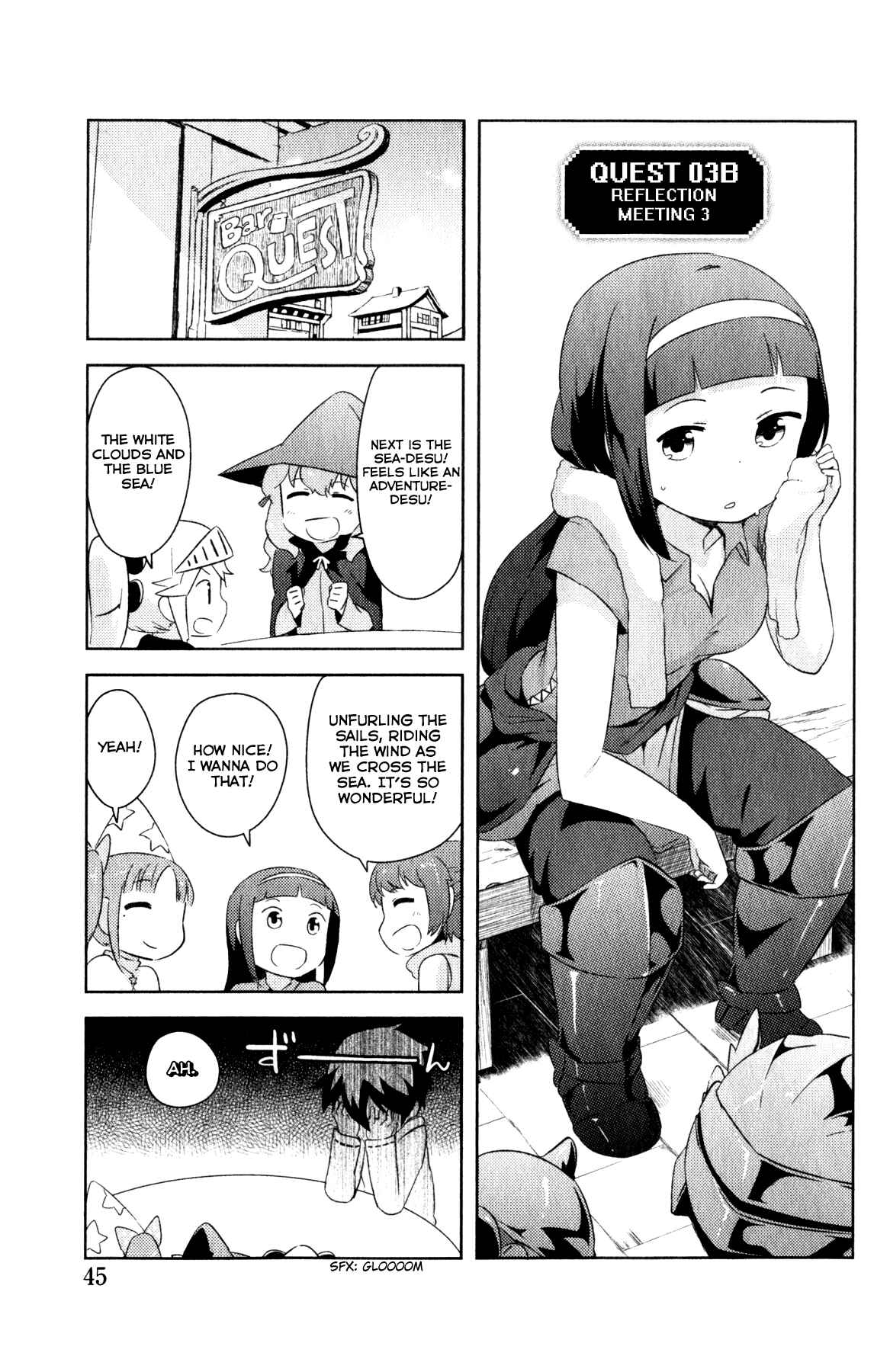 Page 1 Chapter 3.2 If she raises the flag, O brave hero, what have you done by raising a flag!?