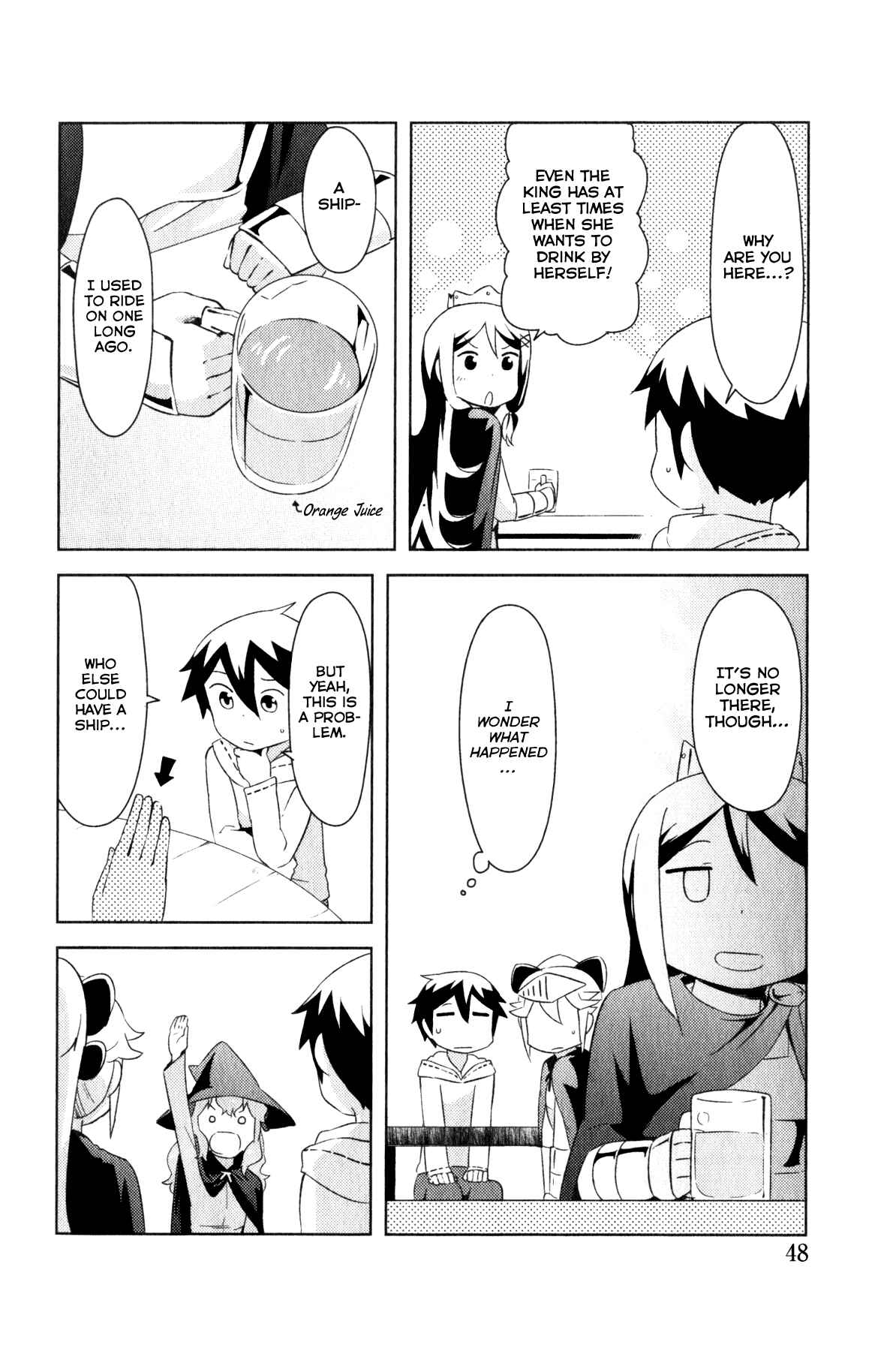 Page 4 Chapter 3.2 If she raises the flag, O brave hero, what have you done by raising a flag!?