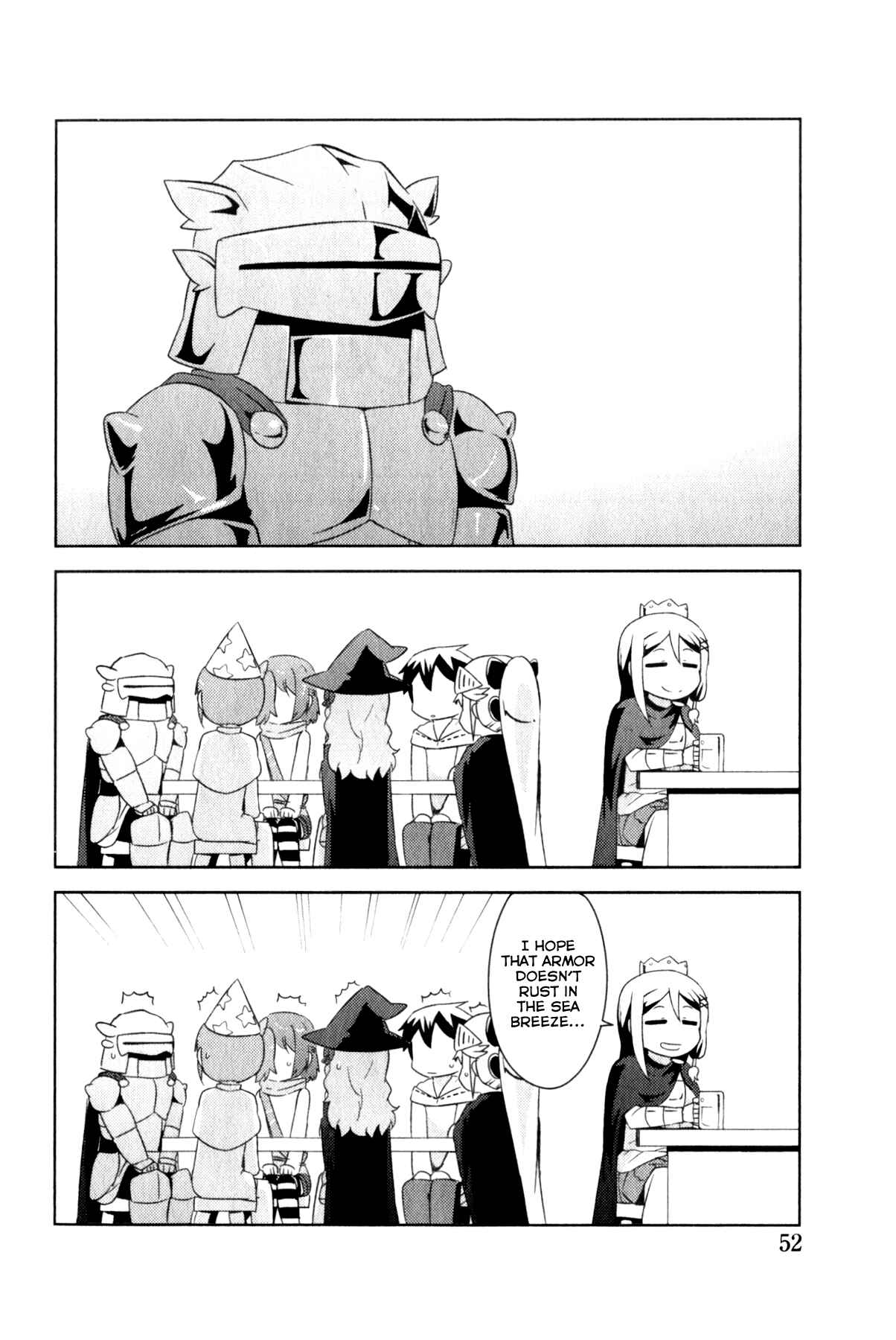 Page 8 Chapter 3.2 If she raises the flag, O brave hero, what have you done by raising a flag!?