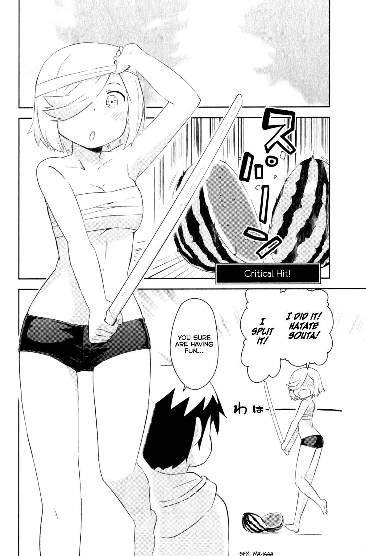 Page 6 Chapter 4 If she raises the flag, O brave hero, what have you done by raising a flag!?