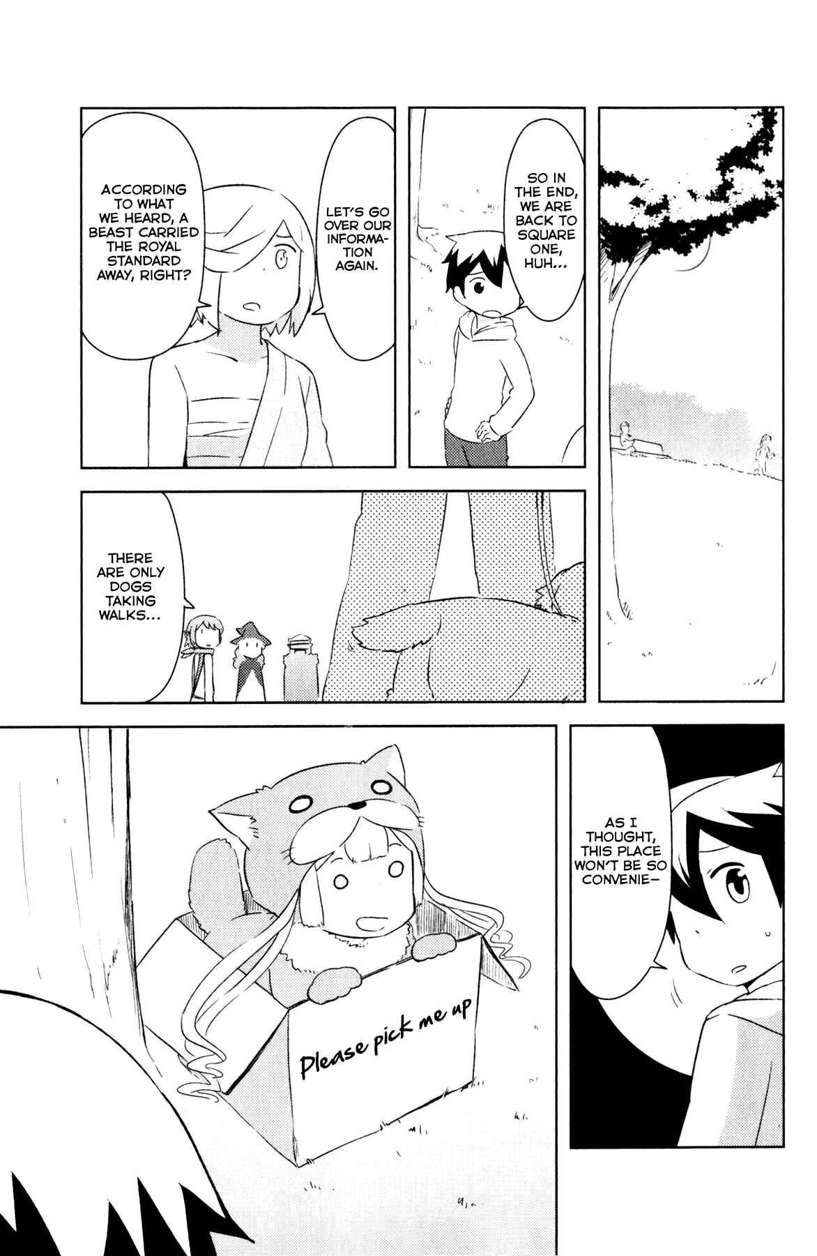 Page 5 Chapter 7 If she raises the flag, O brave hero, what have you done by raising a flag!?