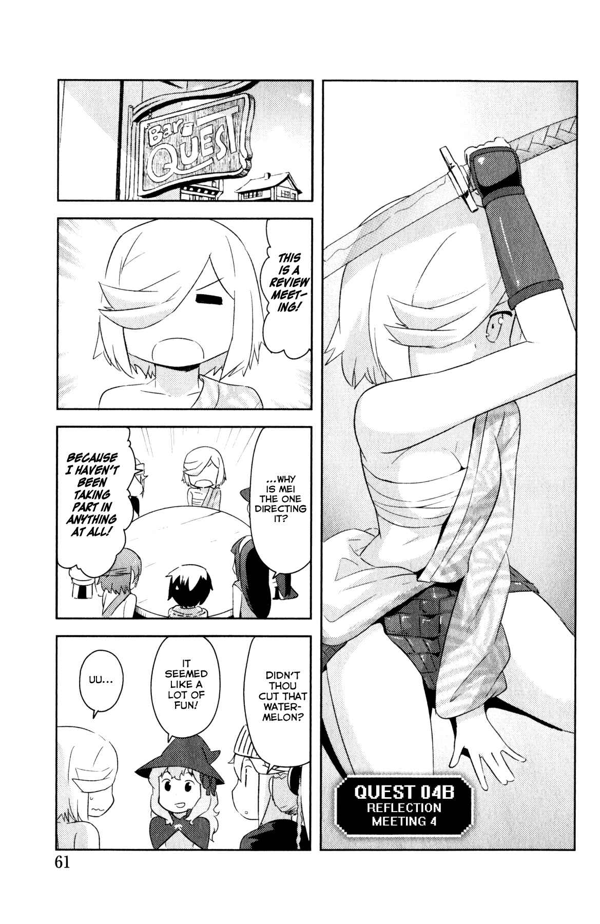 Page 1 Chapter 4.2 If she raises the flag, O brave hero, what have you done by raising a flag!?